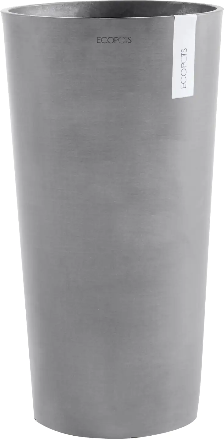 Ecopots Pflanztopf Amsterdam Ø 30 x 50 cm grau