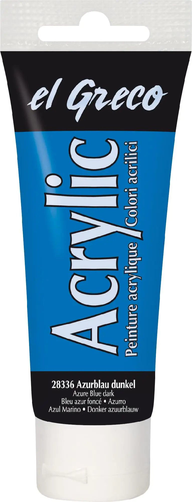 Kreul el Greco Acrylic Tube azurblau dunkel 75 ml