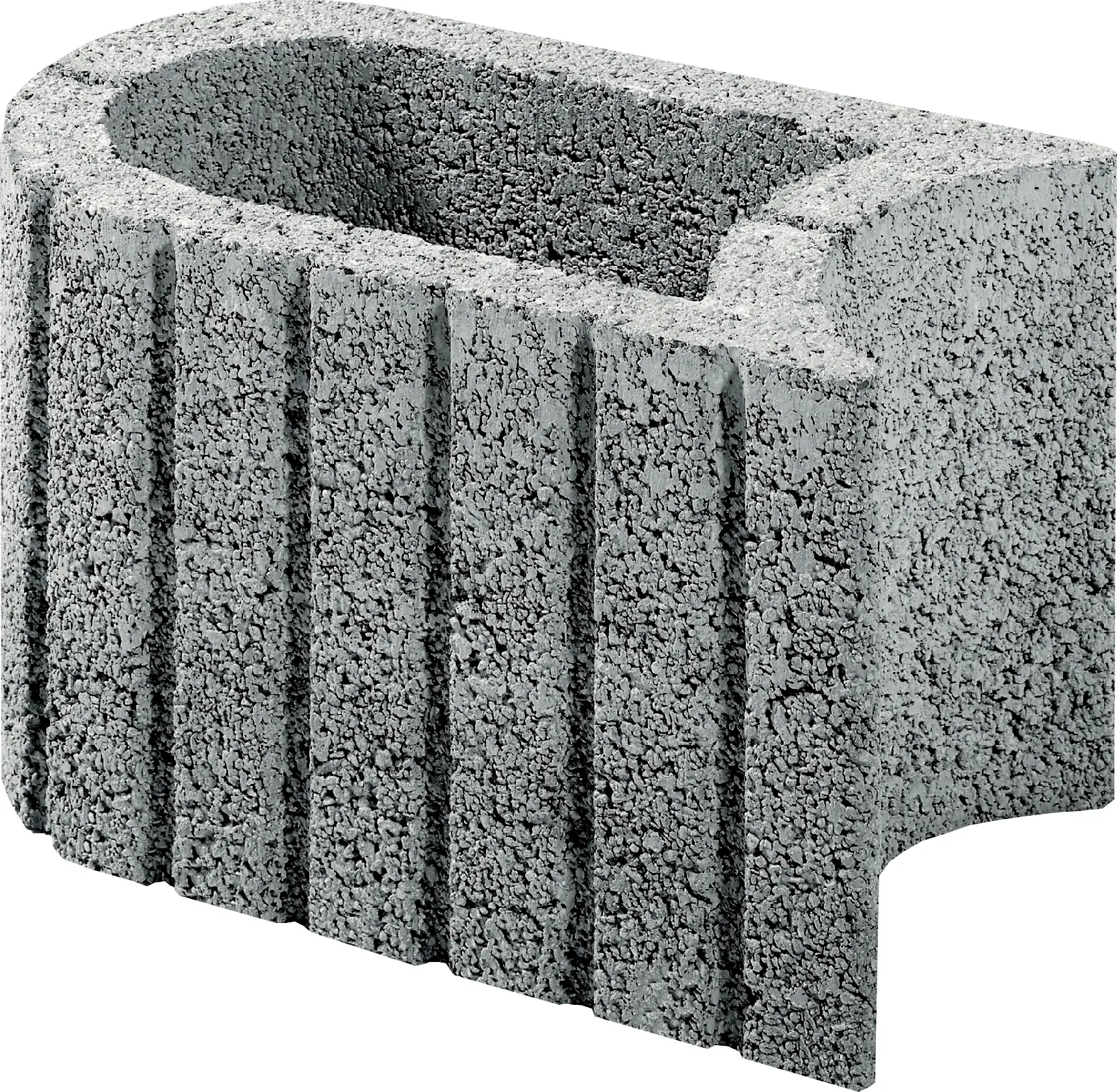 Kann Pflanzstein Mini Plus 35 x 20 x 20 cm grau