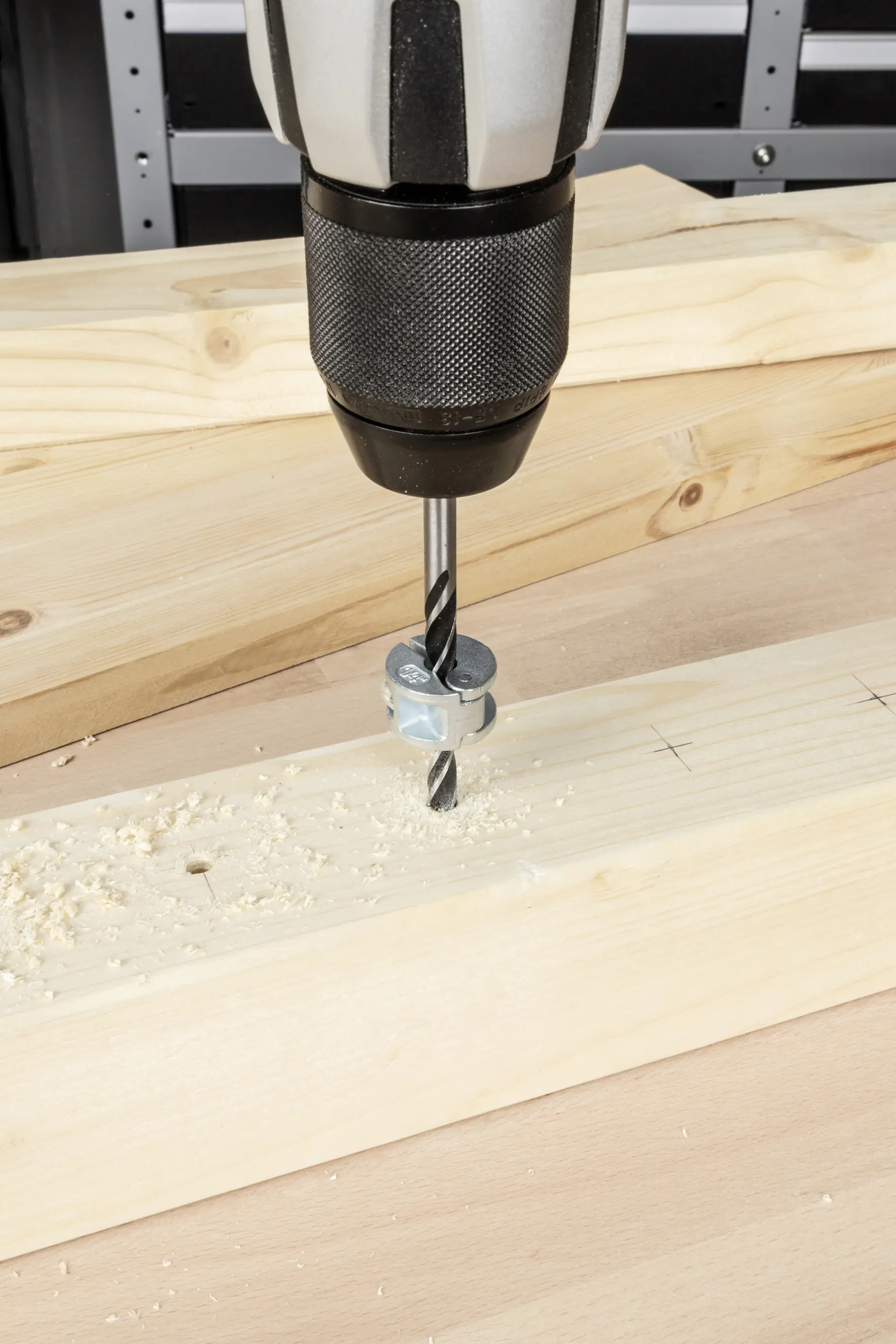 Wolfcraft Tiefenstopp 3-teilig Ø 6, 8, 10 mm