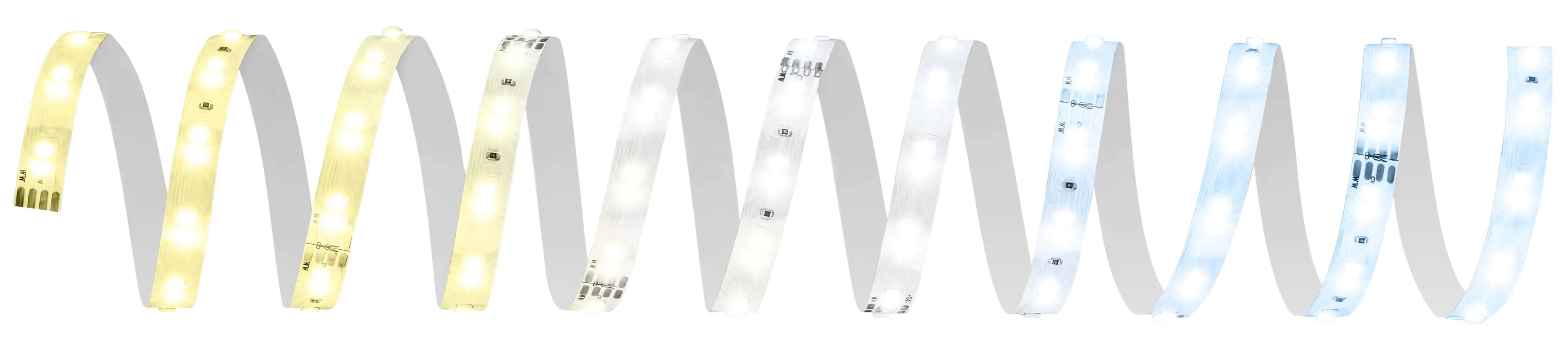 Briloner LED-Stripe Pimp your Panel Warmweiß bis Kaltweiß CCT, 2,6 m, 3000K 1300 lm Starterset