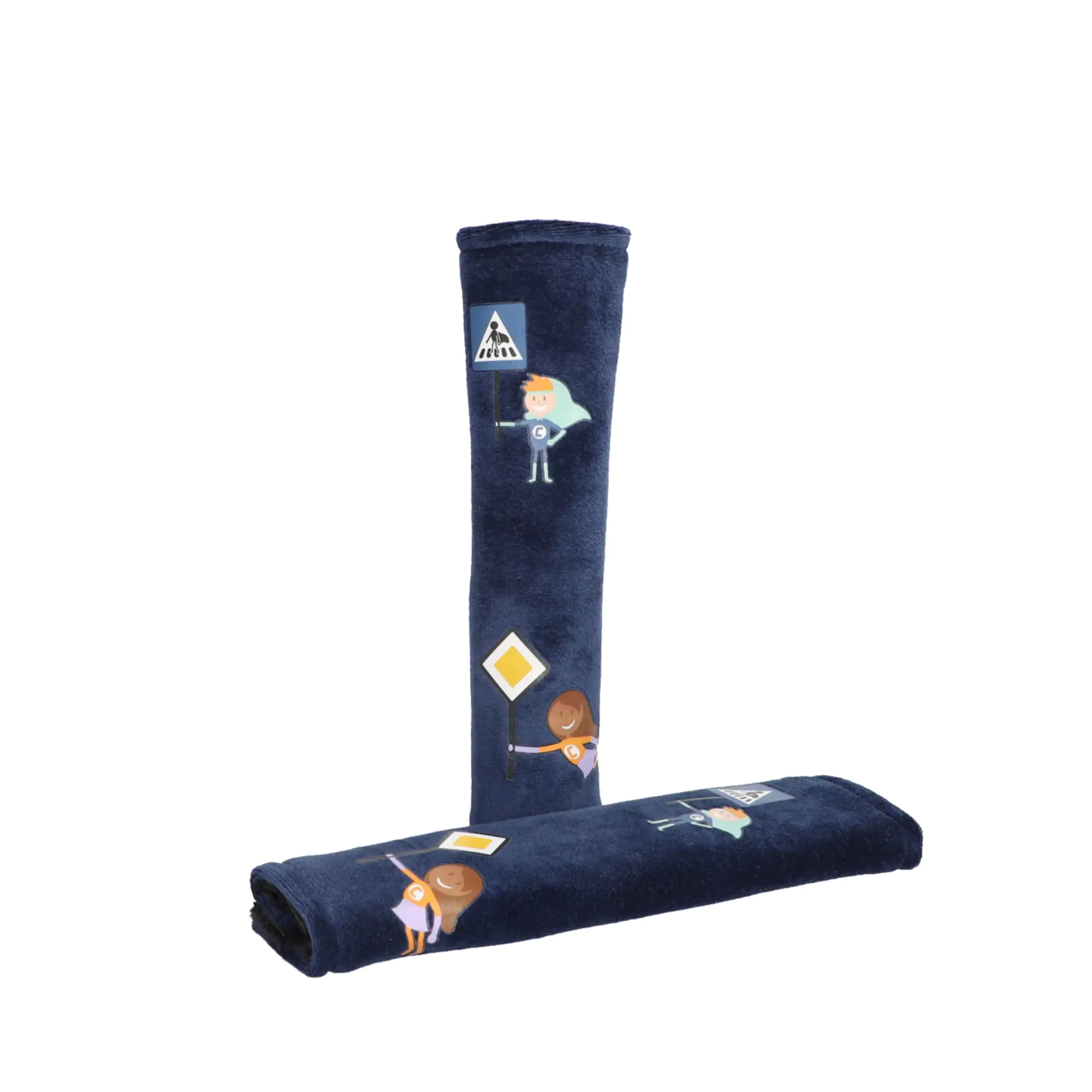 Cartrend Kids Gurtpolster-Set blau