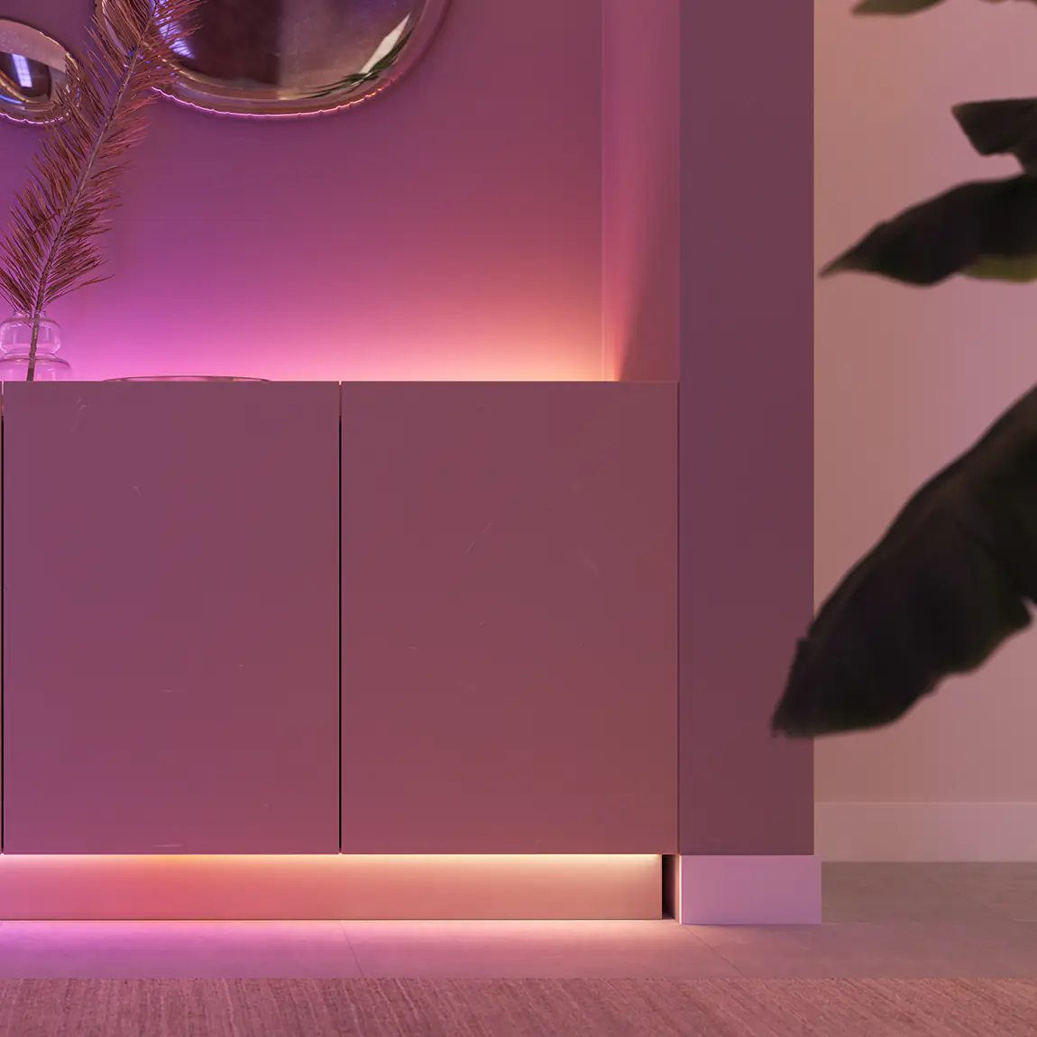 Philips Hue LED-Streifen Flux Gradient 6 m 20 W RGBW weiß dimmbar