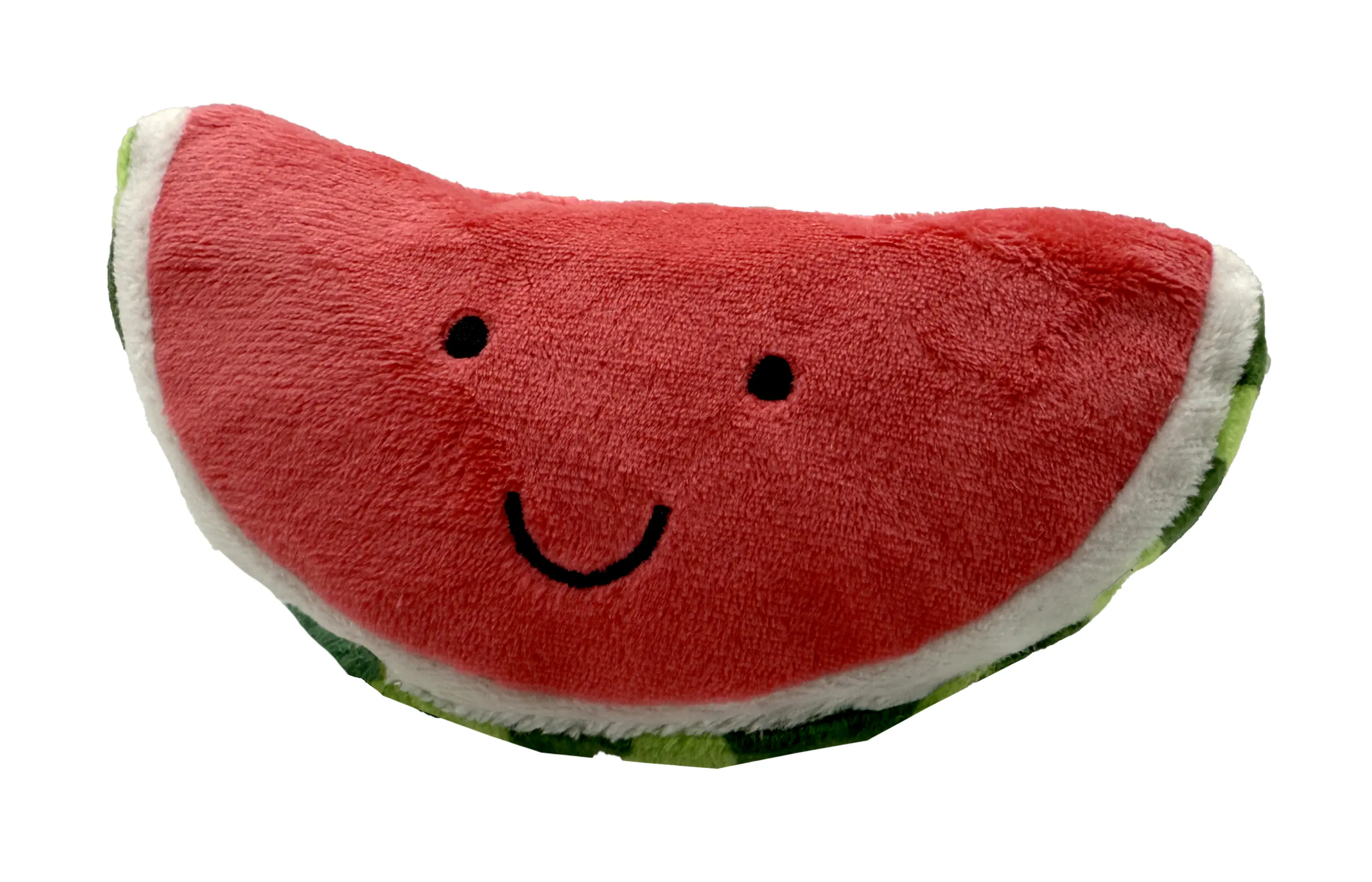 Aumüller Katzenspielzeug Melone 15 x 7 cm rot/grün