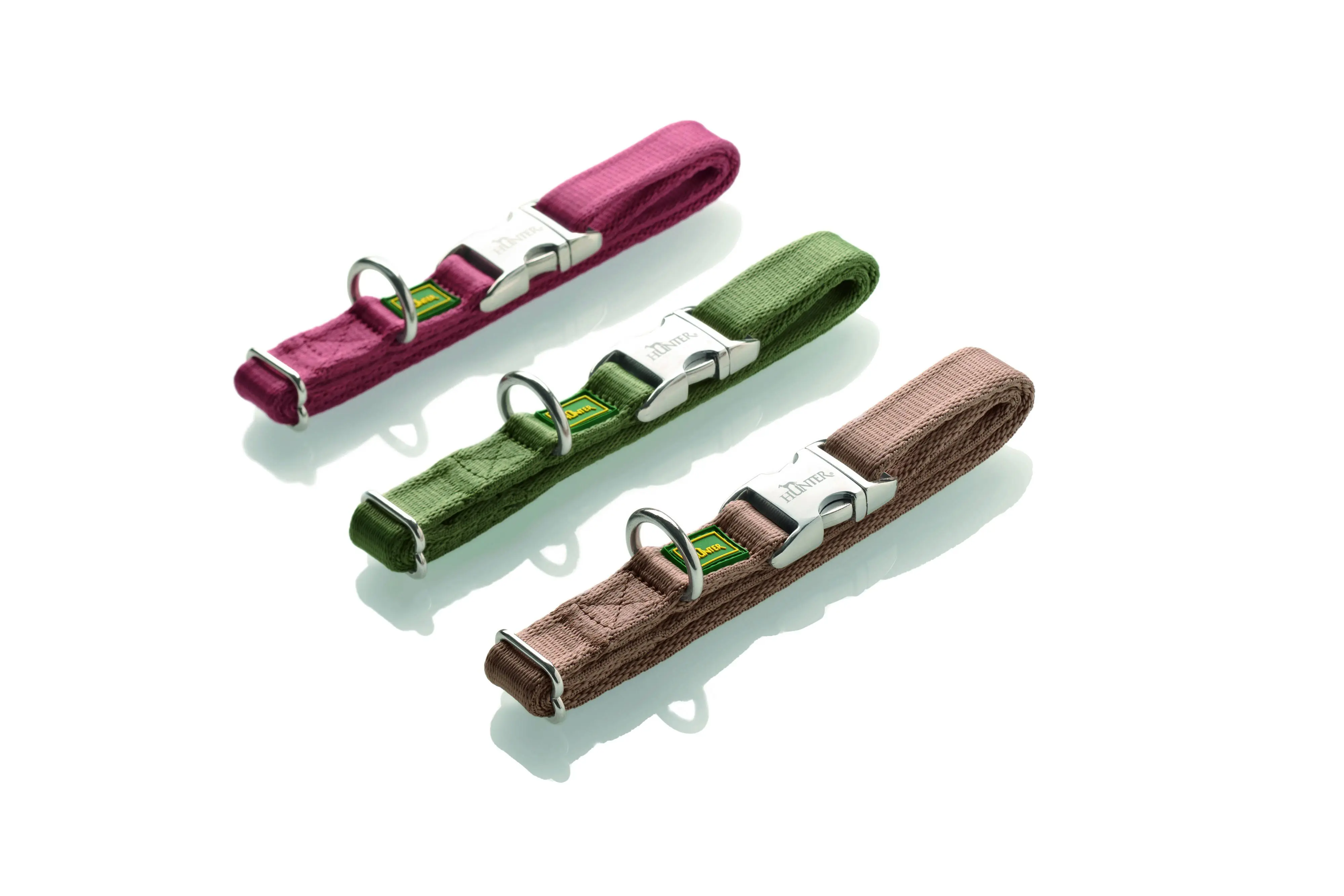 Hunter Hundehalsband Inari Alu-Strong XL pastellrot
