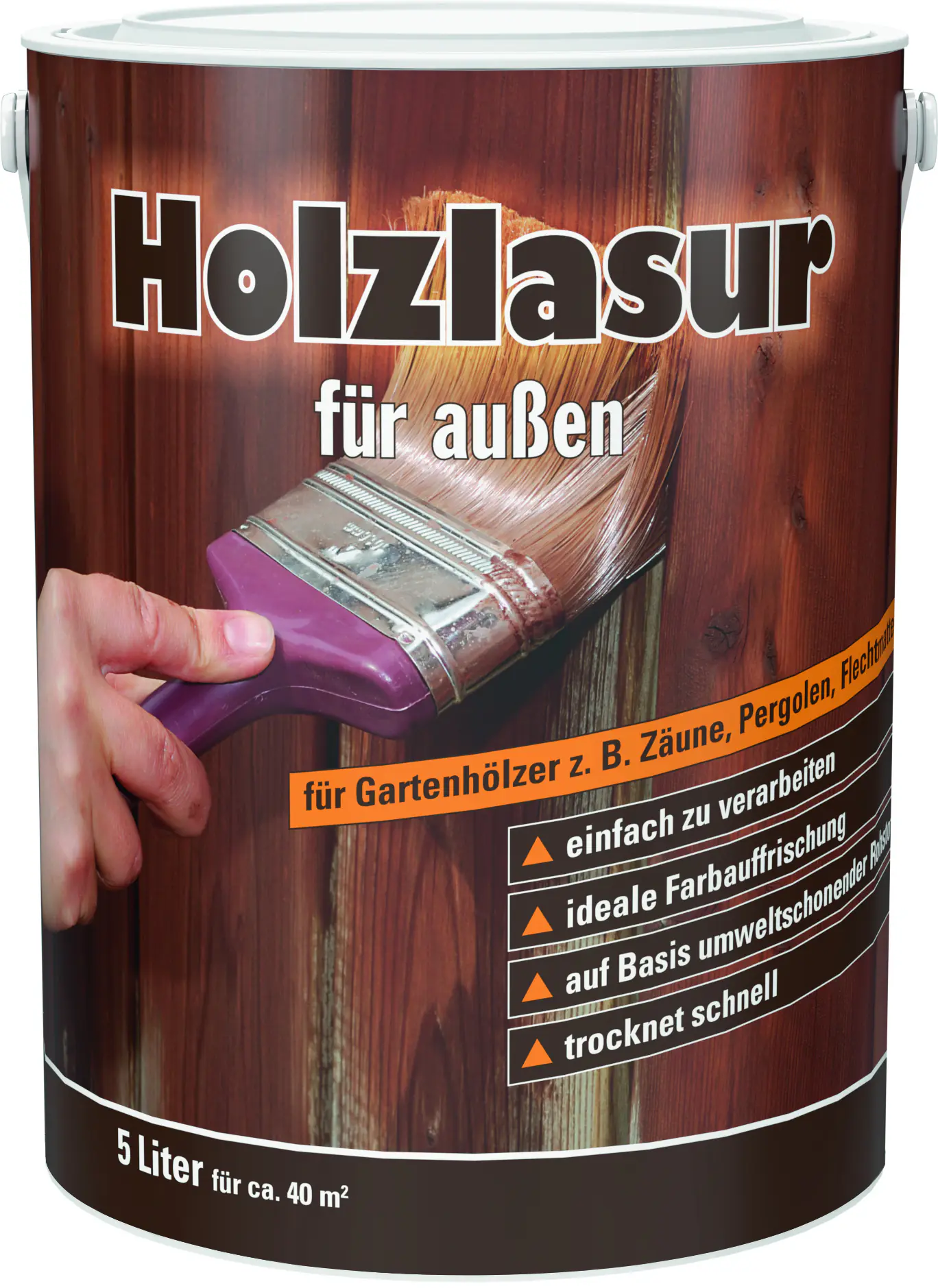 Holzlasur 5 L teak