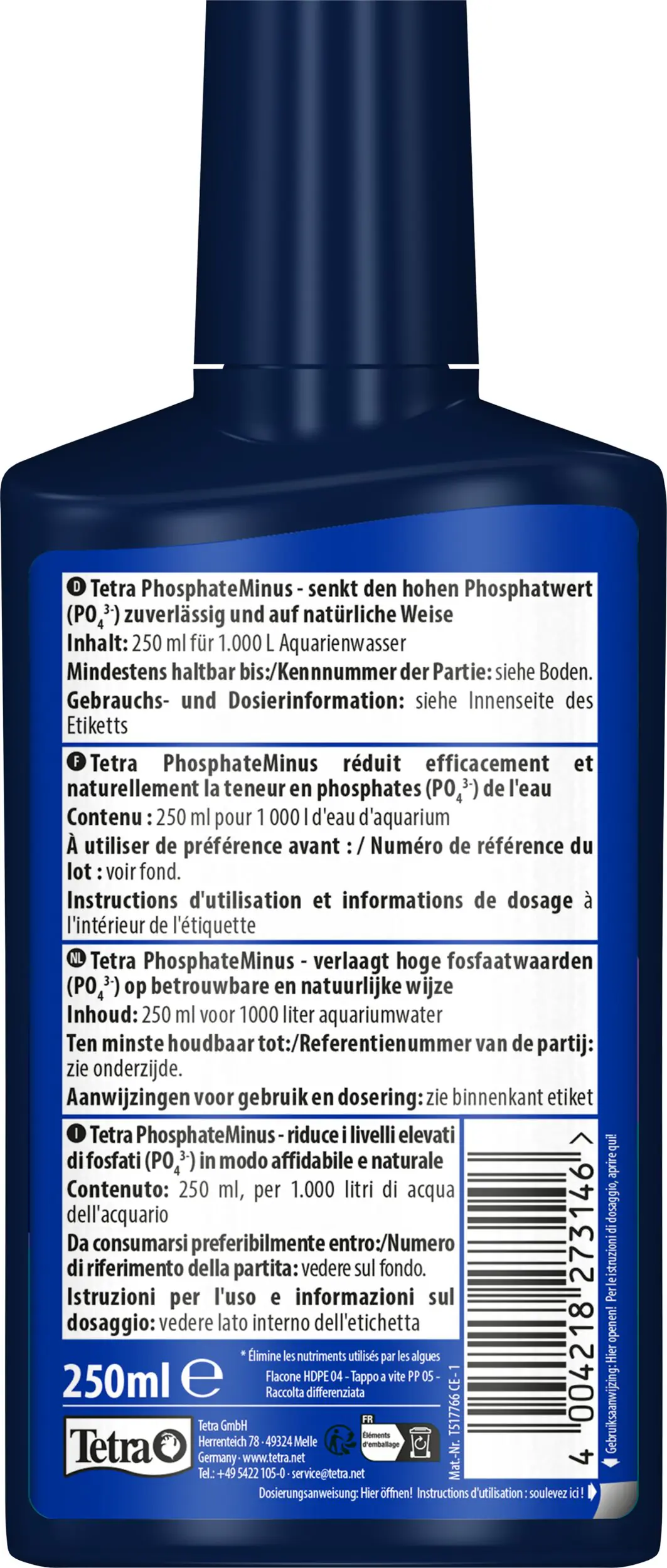 Tetra PhosphateMinus 250 ml