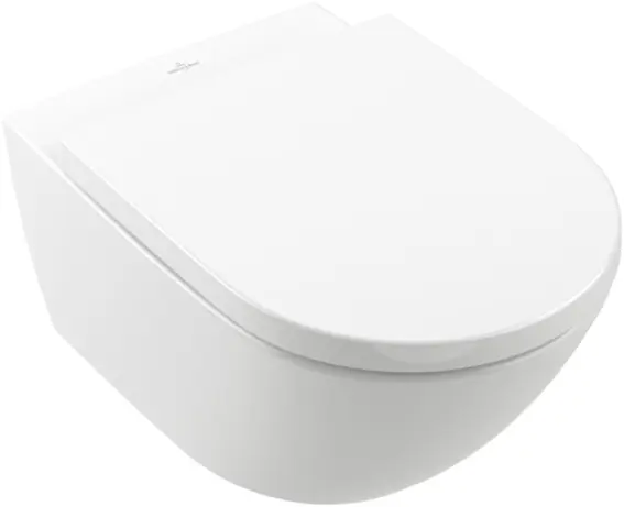 Villeroy & Boch Wand-Tiefspül-WC Subway 3.0 spülrandlos inkl. WC-Sitz