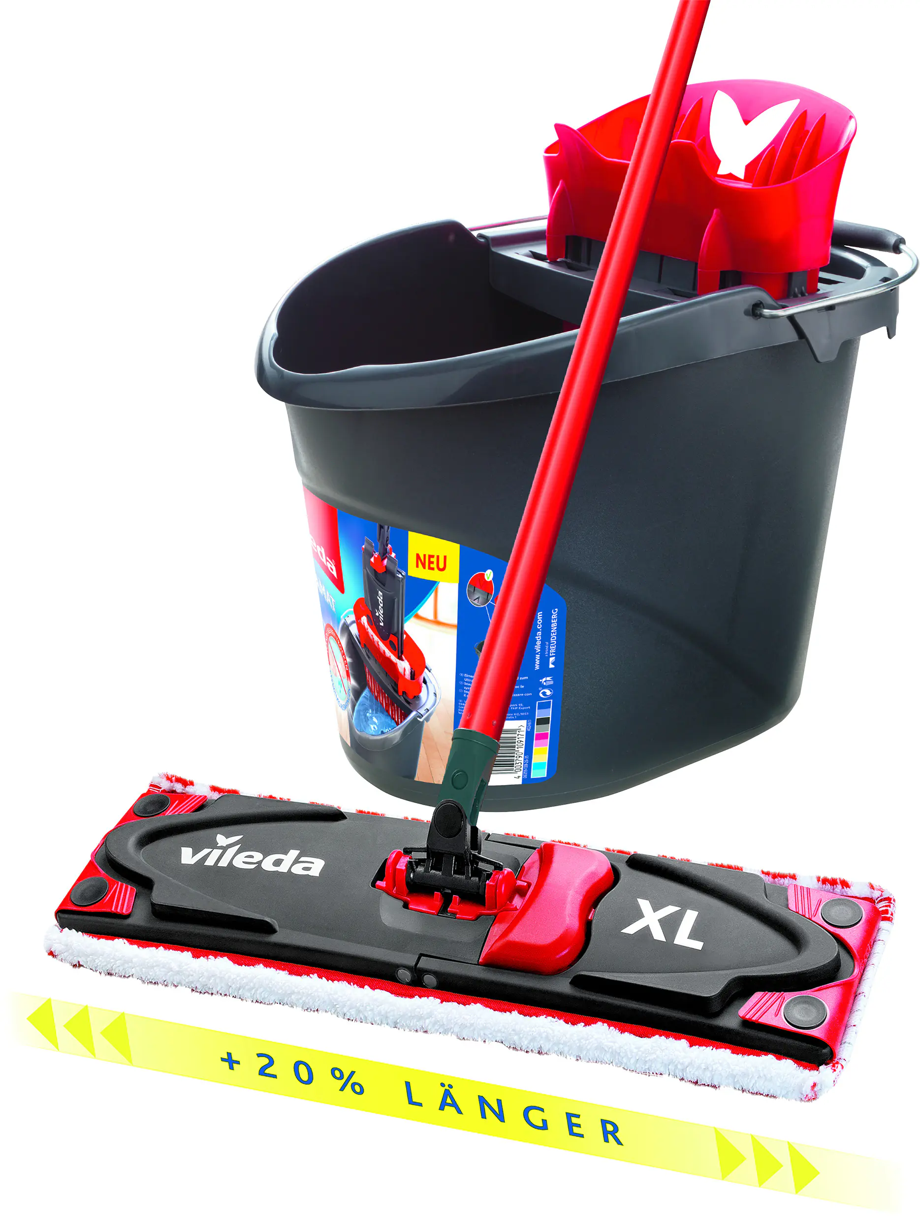 Vileda Bodenwischer-Set Ultramax XL 42 cm Wischbreite
