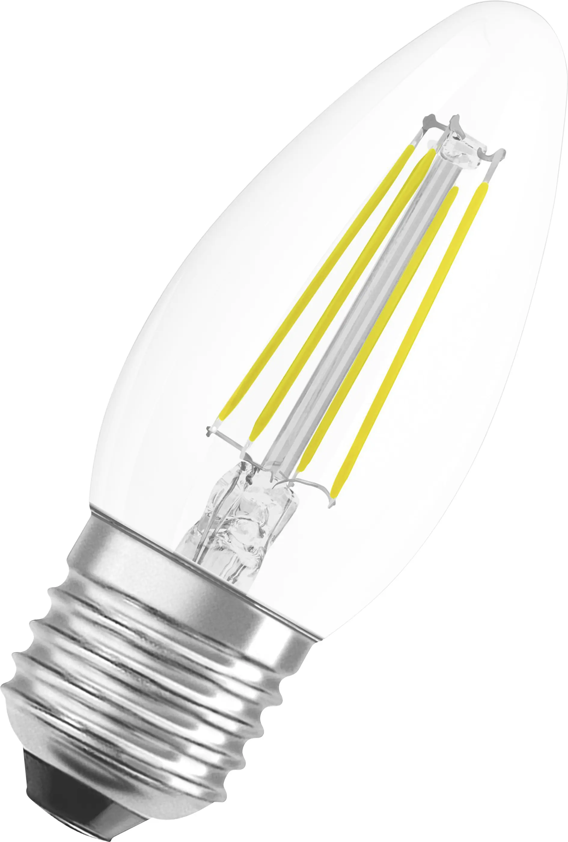 Osram LED Leuchtmittel Classic B40 E27 4W warmweiß, klar
