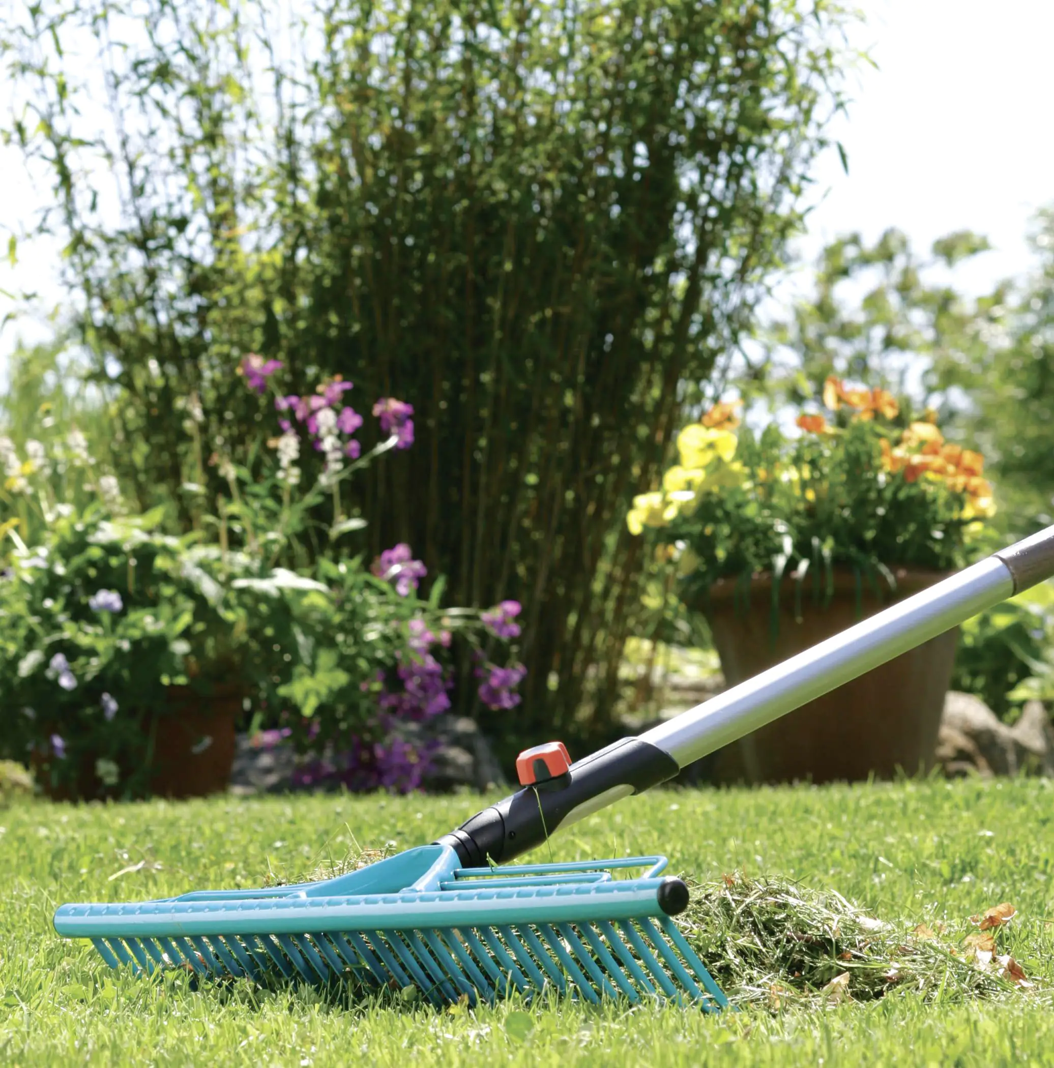 Gardena Rasenrechen combisystem 60 cm Arbeistbreite
