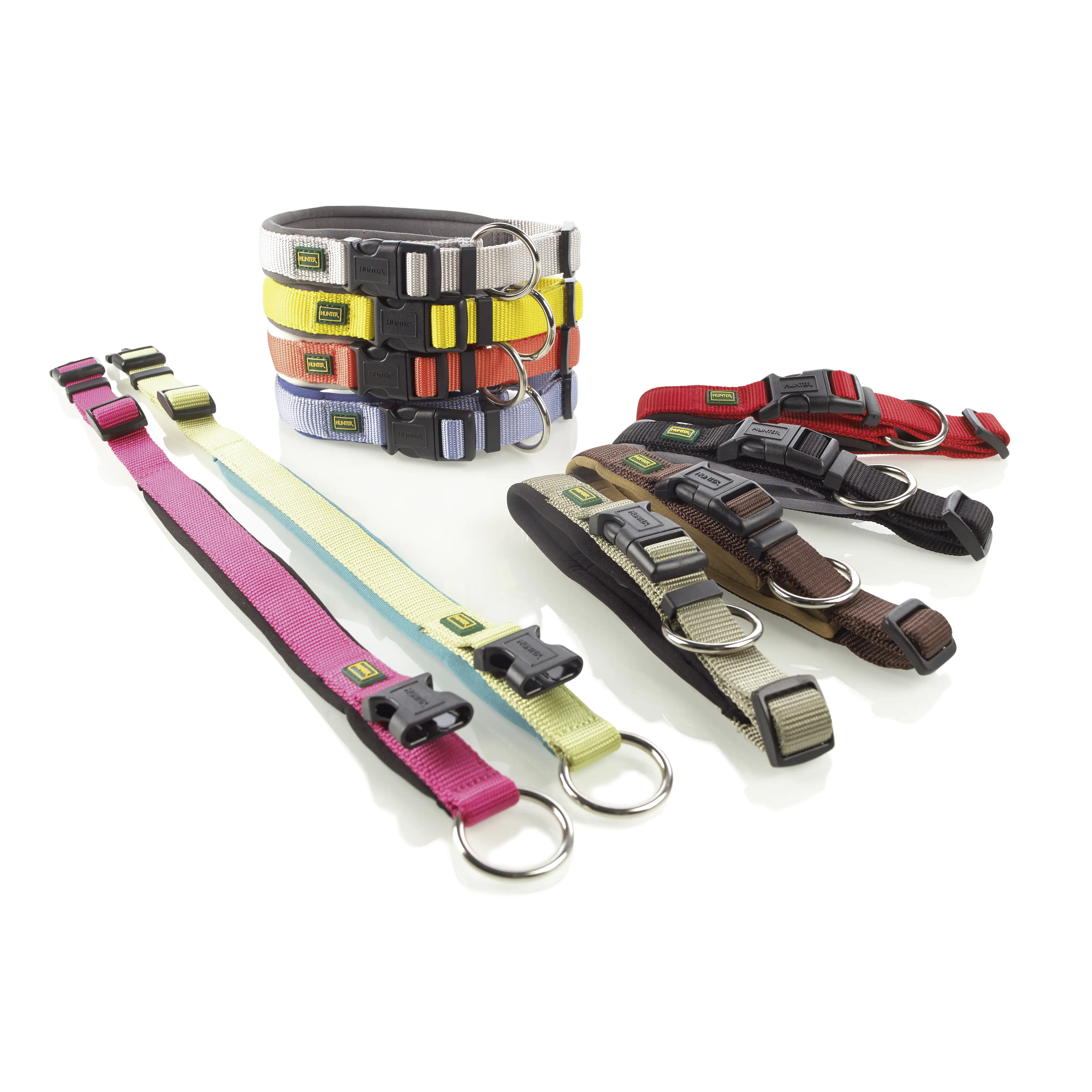 Hunter Hundehalsband Neopren Vario Plus L-XL schwarz/grau