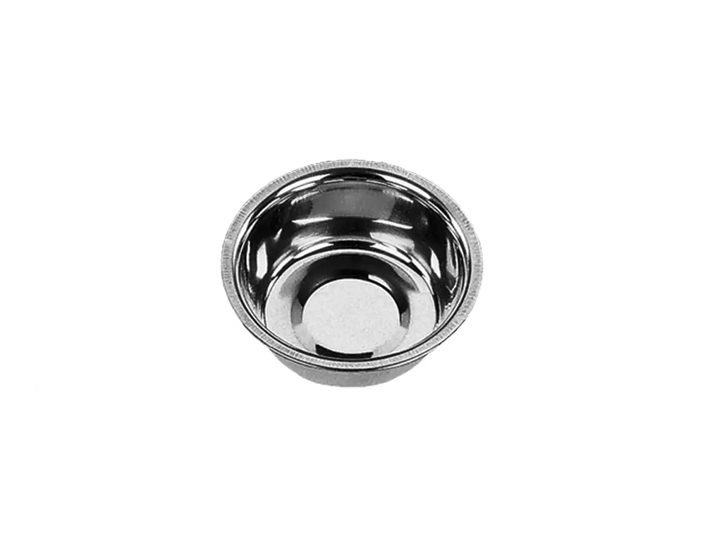 Nobby Hundenapf Edelstahl Ø 13 cm - 450 ml silber