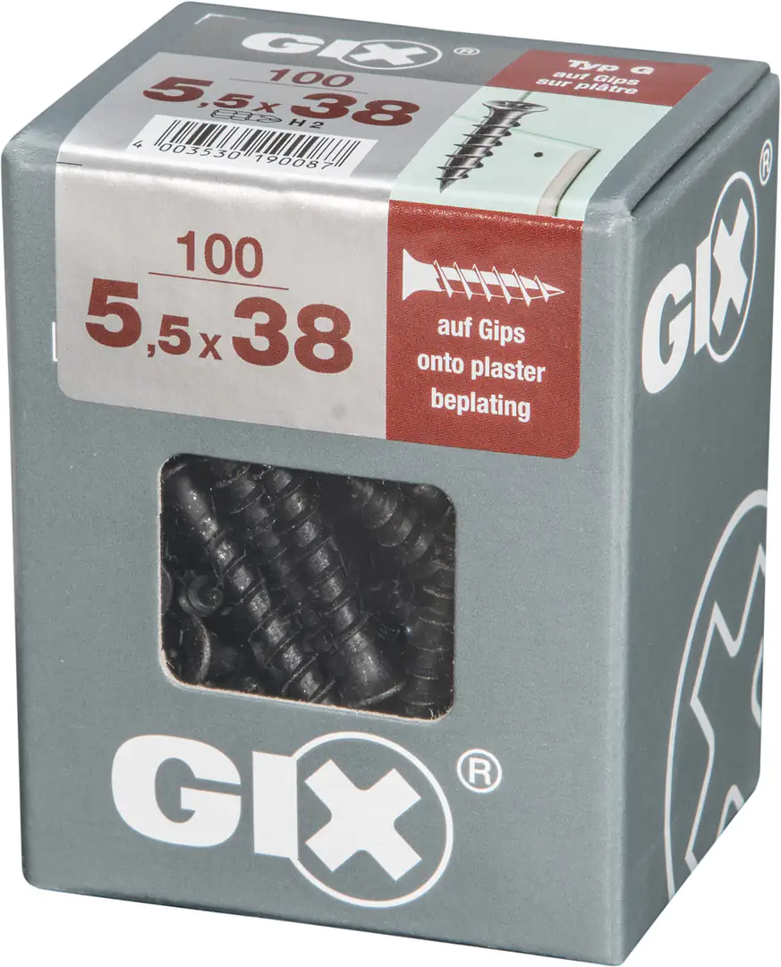 Spax Schnellbauschrauben 5.5 x 38 mm PH 2 - 100 Stk.