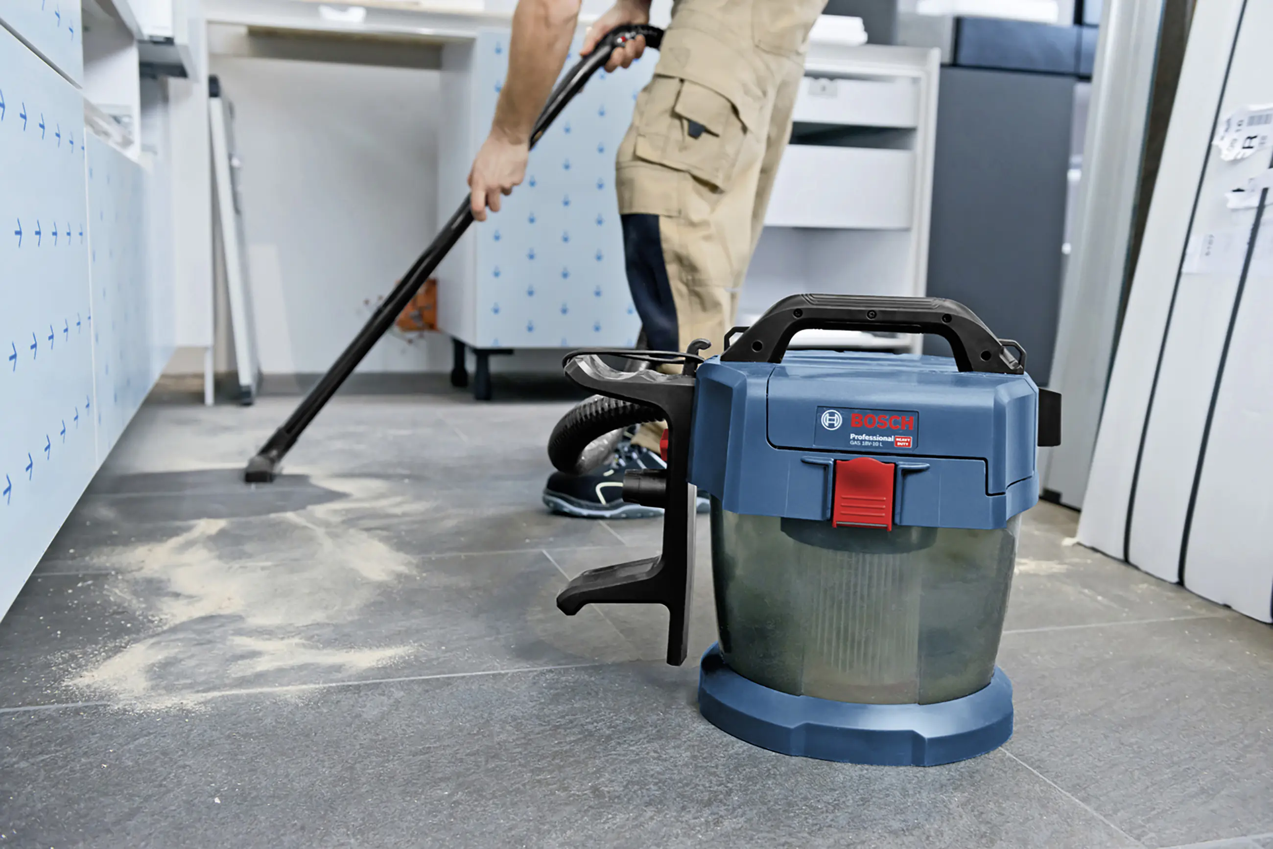 Bosch Professional Akku-Staubsauger GAS 18V-10 L Solo