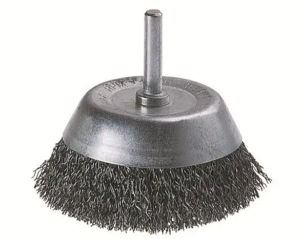 Wolfcraft Topfdrahtbürste Ø 75 mm Schaft Ø 6 mm