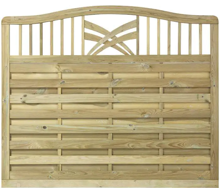 Plus Zaun Rondo 180 x 142/150 cm druckimprägniert