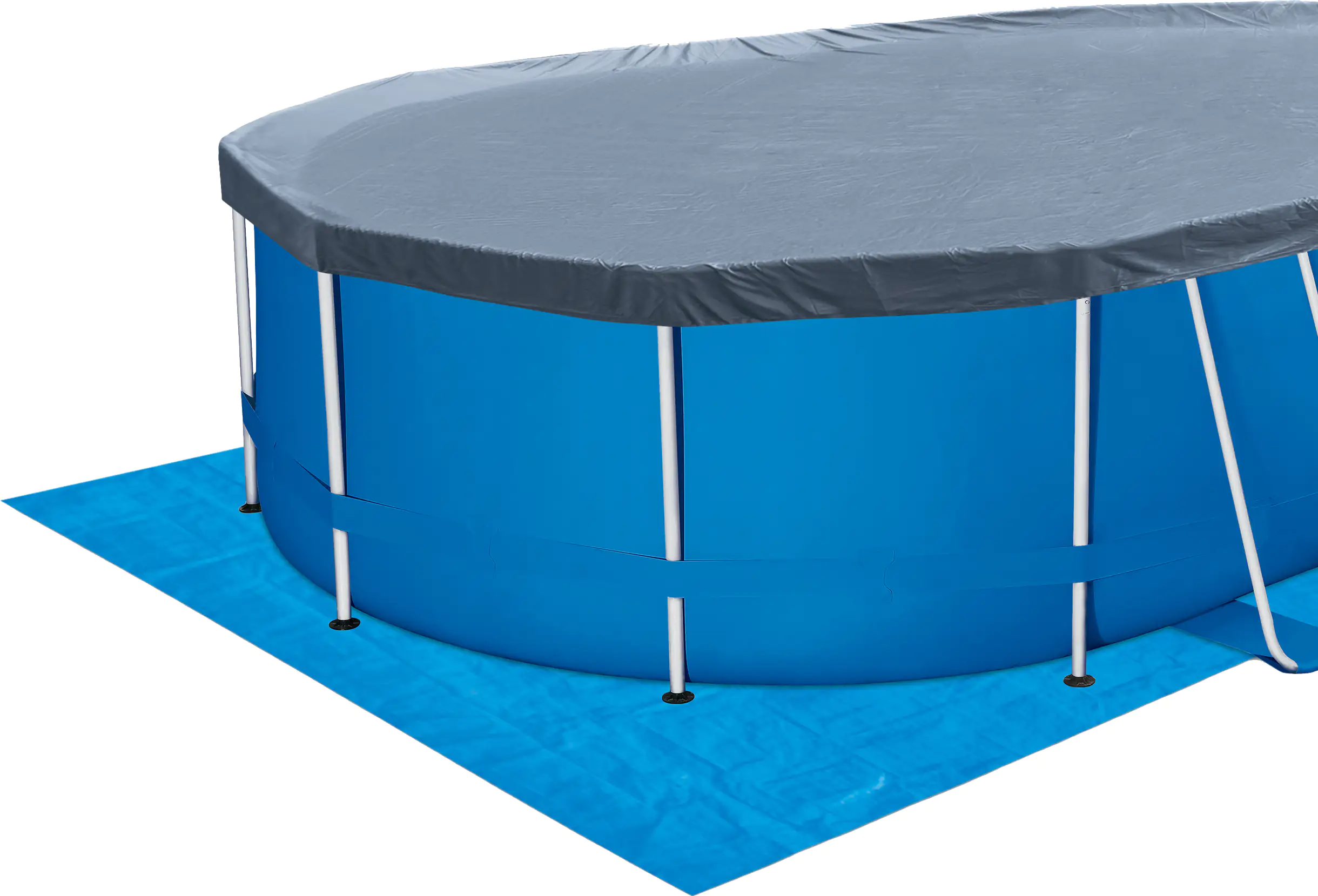 Summer Waves Pool Frame Oval Active 6,1 m x 3,66 m x 1,22 m