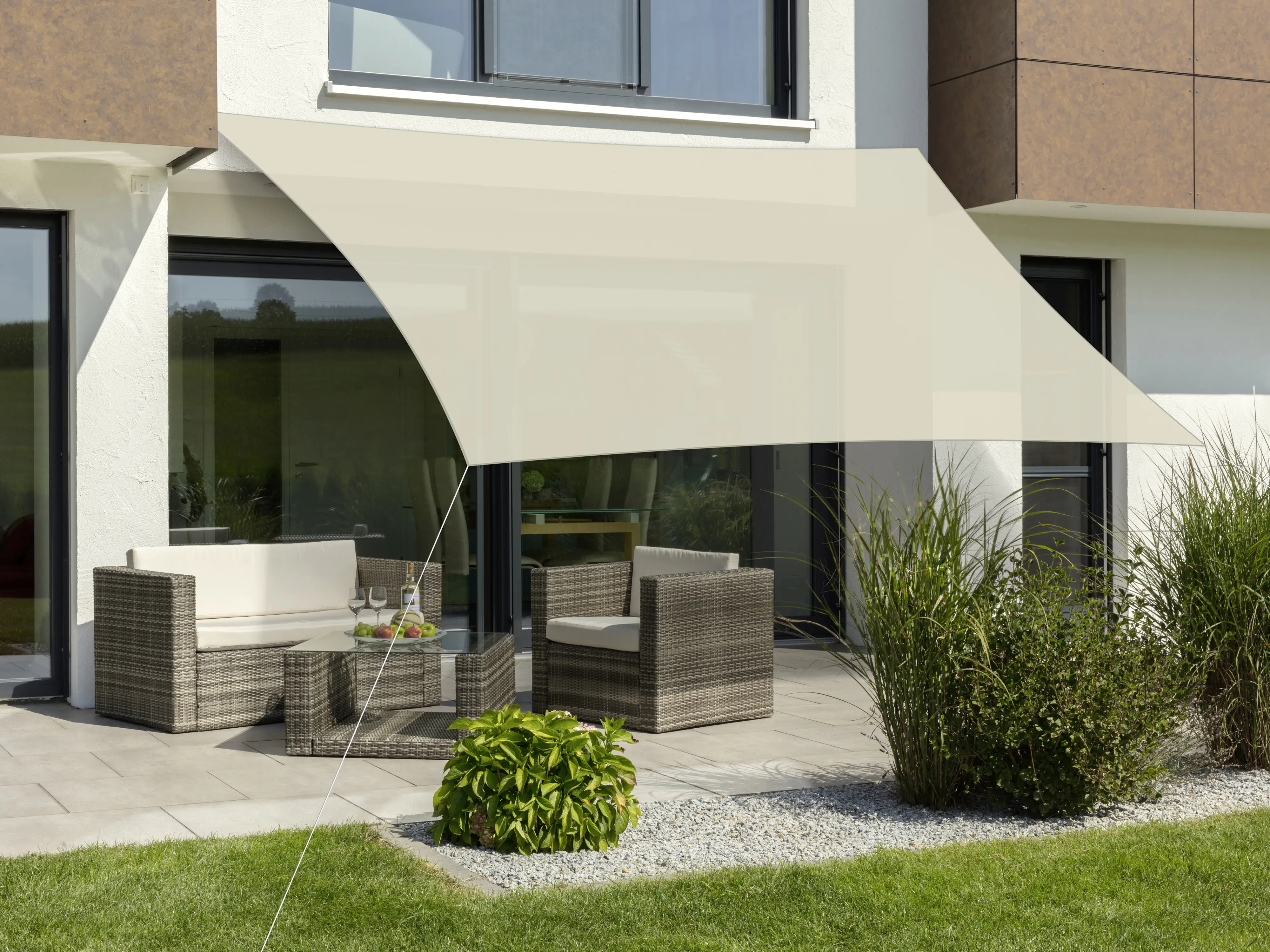 Schneider Sonnensegel Teneriffa natur 500 x 360 cm