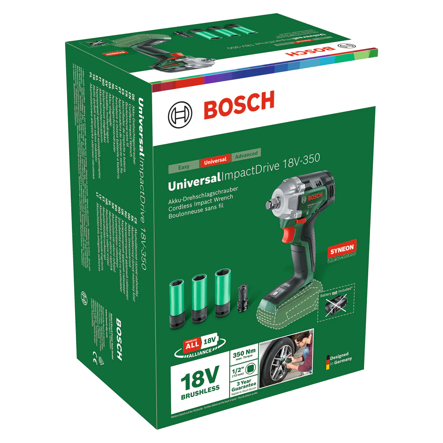 Bosch Akku-Drehschlagschrauber UniversalImpactDrive 18V-350 Solo
