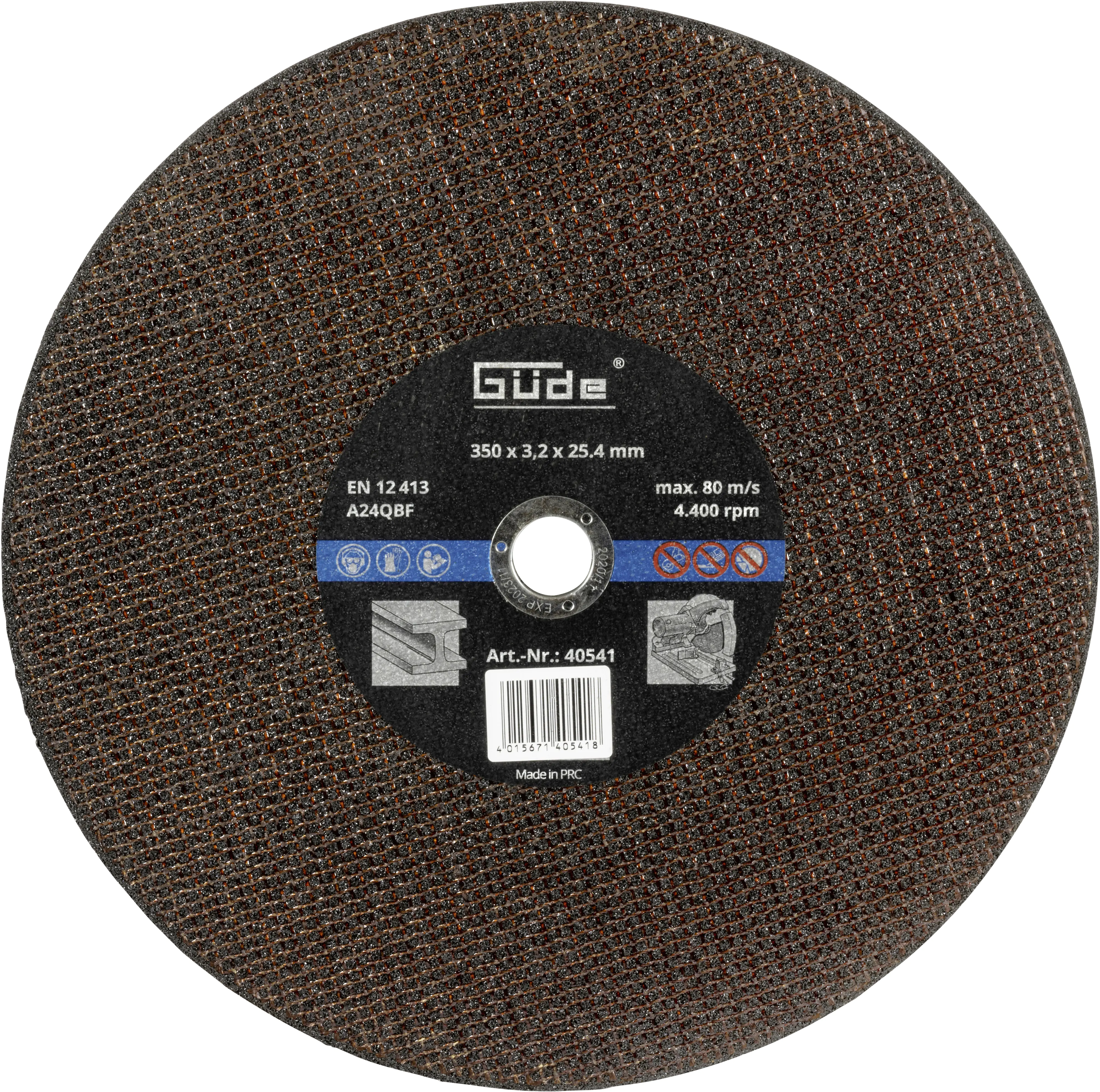Güde Metalltrennscheibe 355 x 25,4 mm