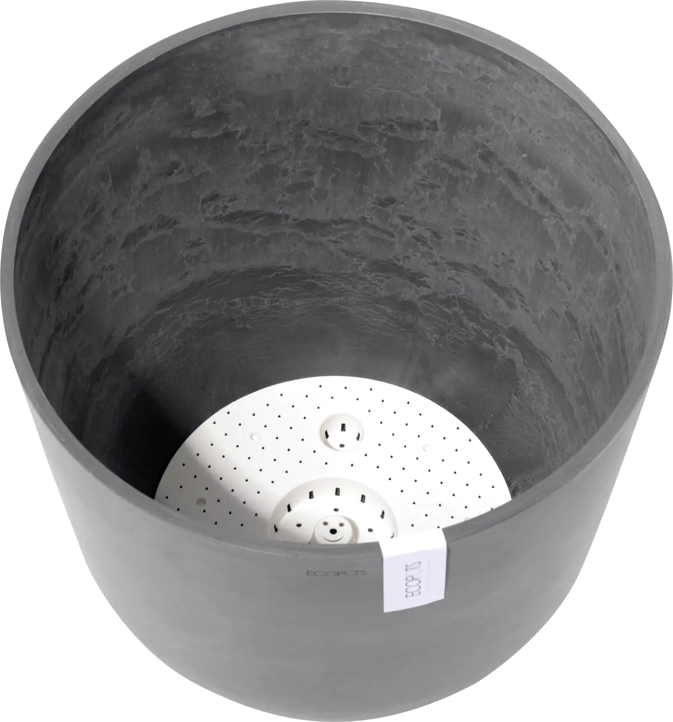 Ecopots Pflanztopf Oslo Ø 45 x 39,2 cm grau