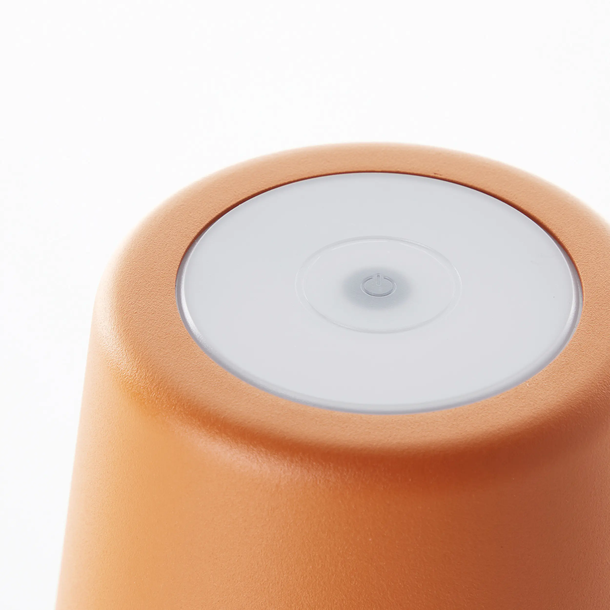 Brilliant LED Tischleuchte Kaami 2W 37 cm Metall orange matt warmweiß