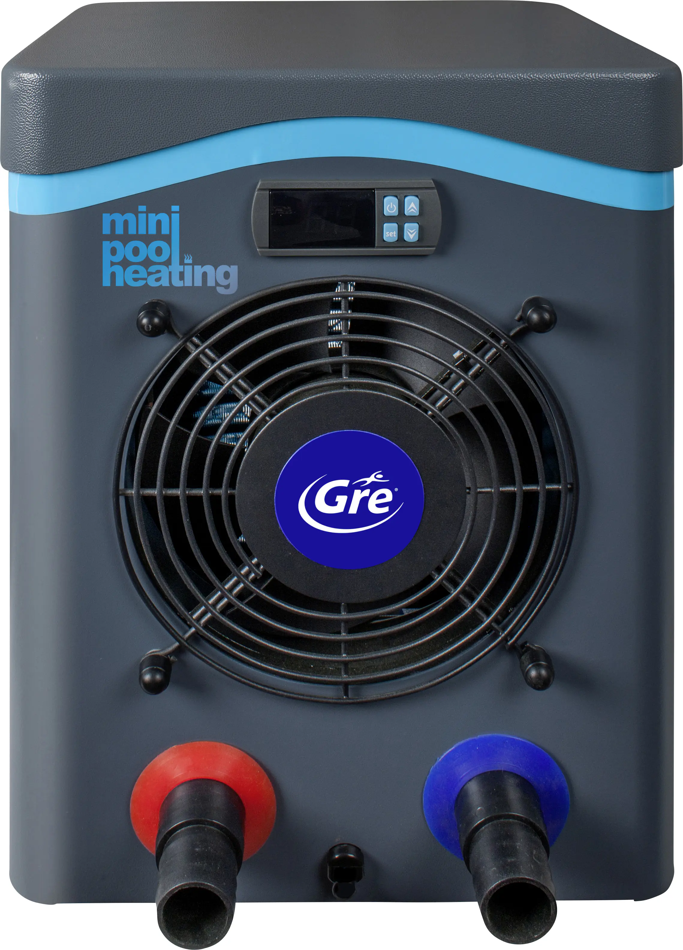 Gre Mini-Wärmepumpe Pool bis 20 m³ 43,5 x 31 x 37,5 cm
