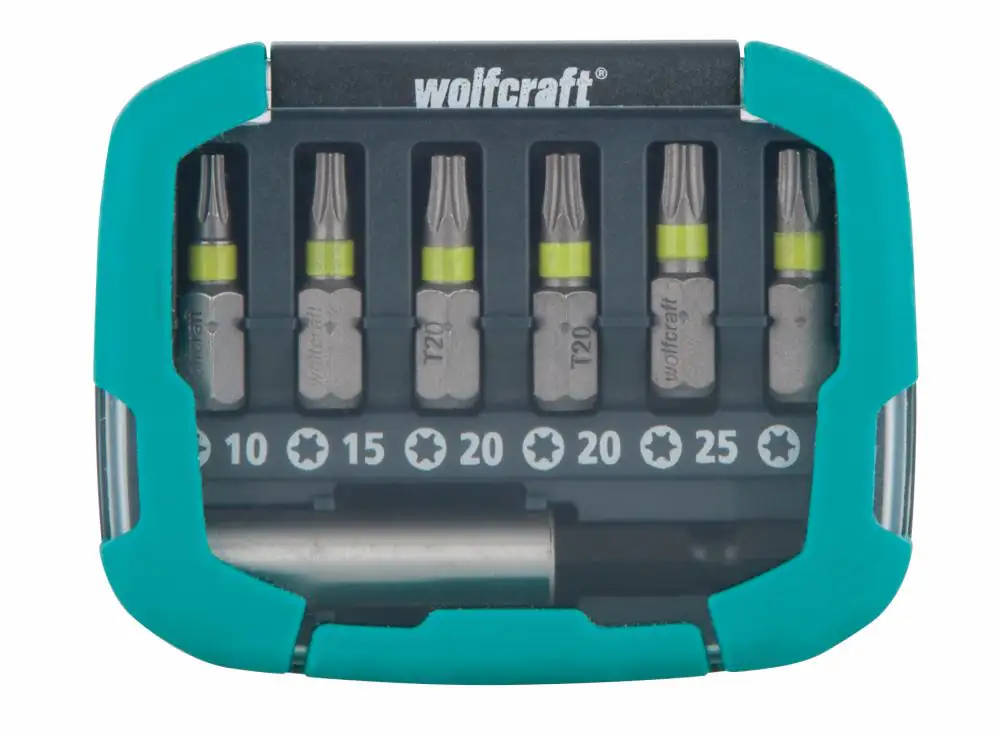 Wolfcraft Bit-Set TX 7-teilig