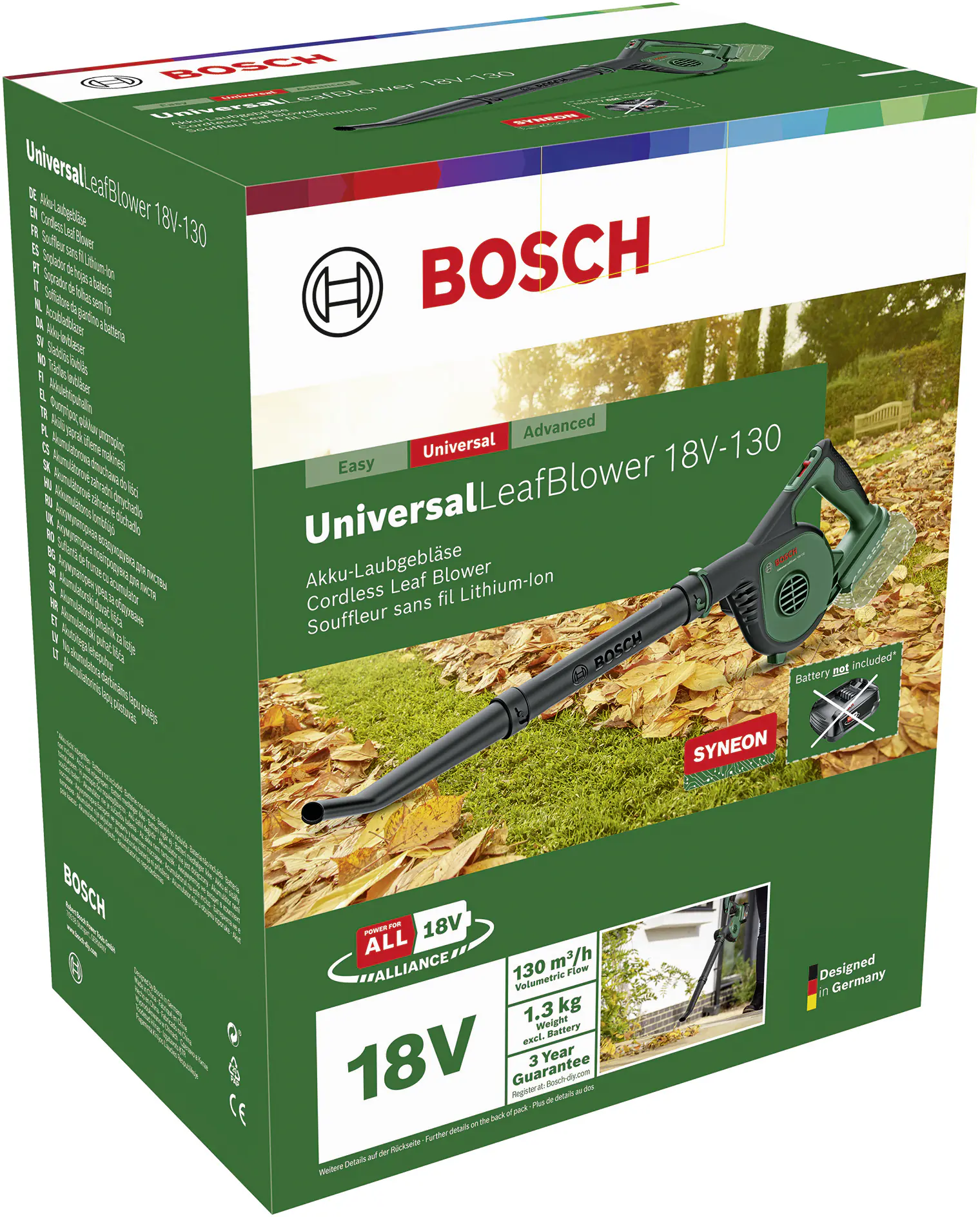 Bosch Akku-Laubbläser 18V UniversalLeafBlow solo