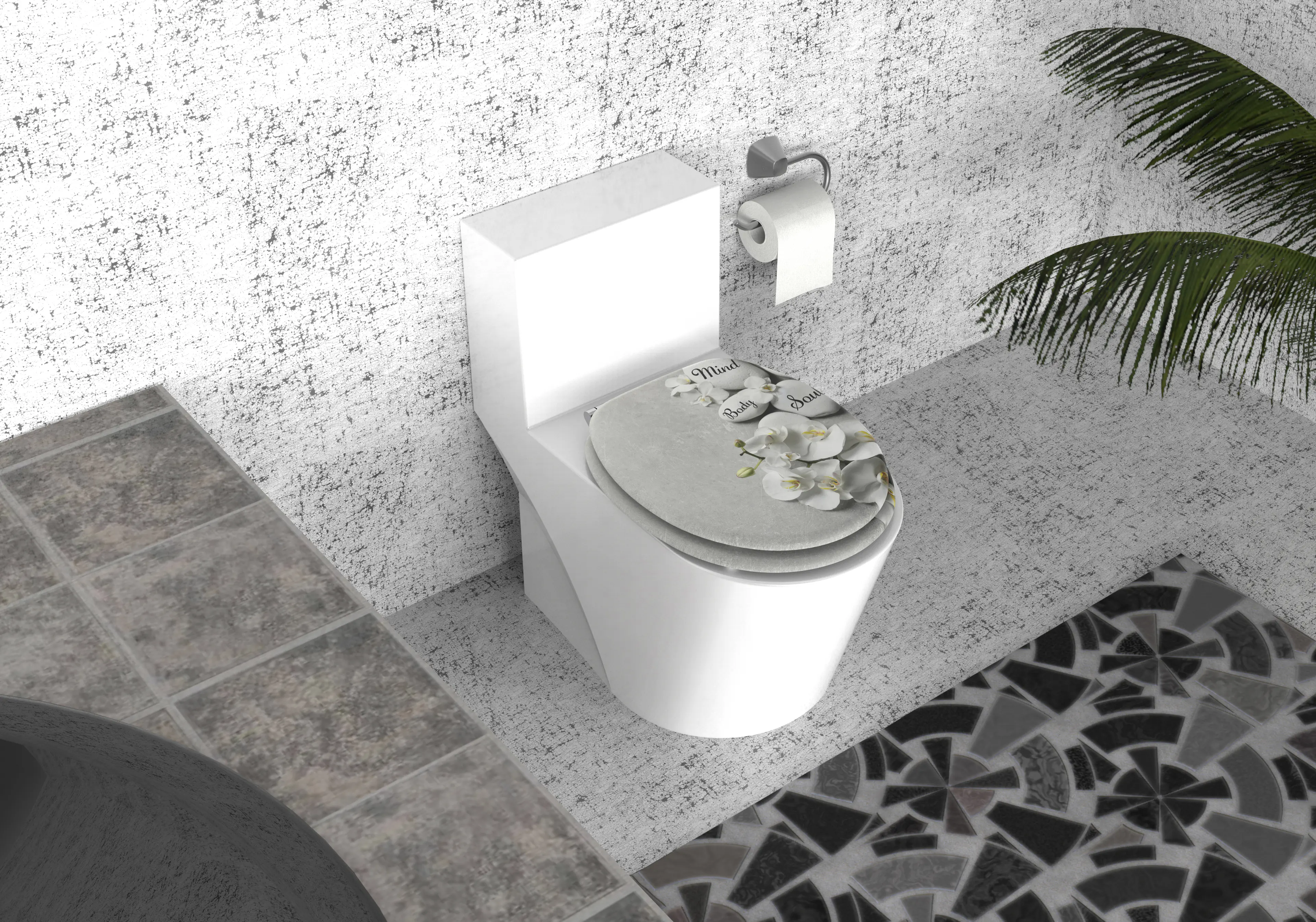 Duschwell MDF-WC-Sitz-Body&Soul