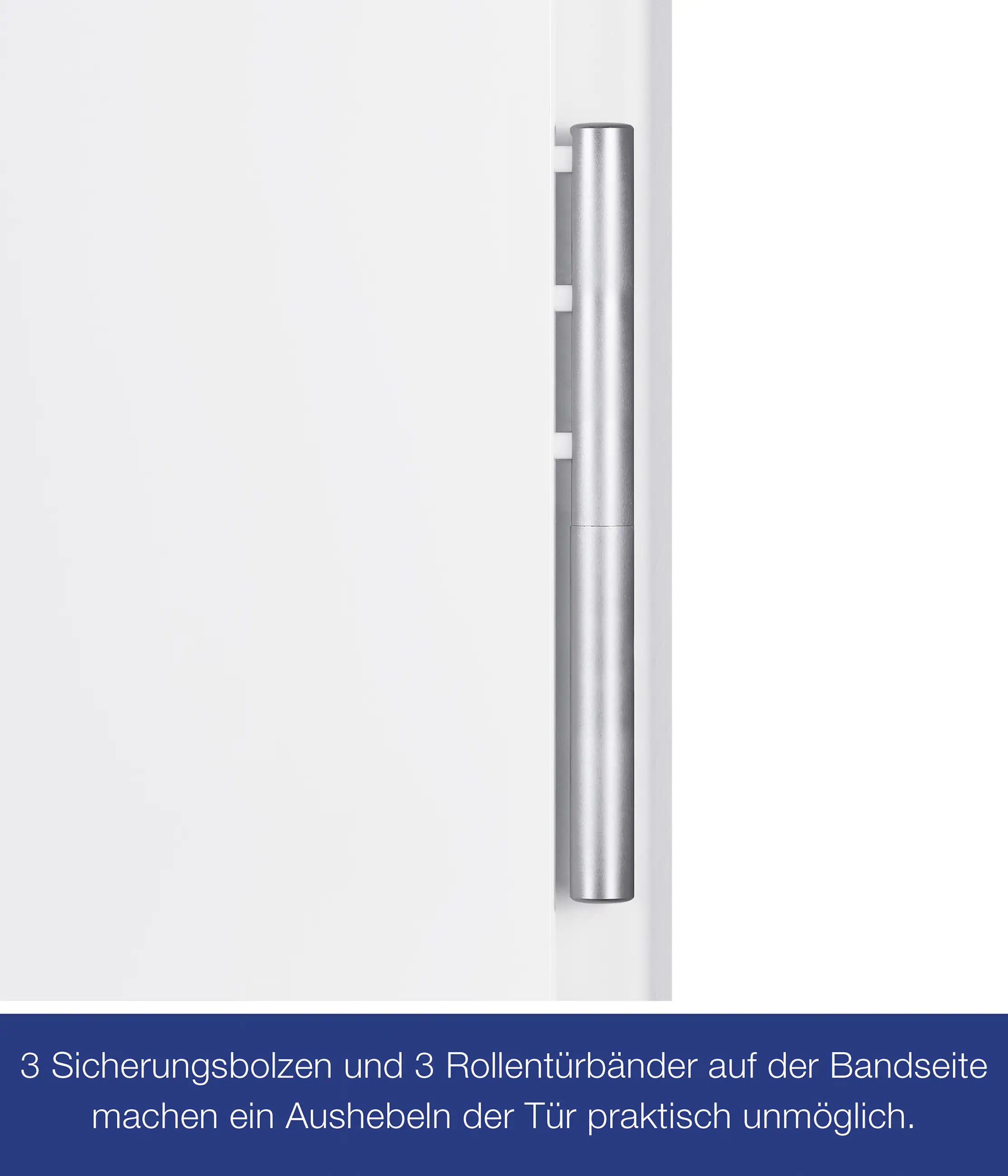 Hörmann Sicherheitstür KSI Thermo46 RC2 weiß 100 x 212,5 cm Links