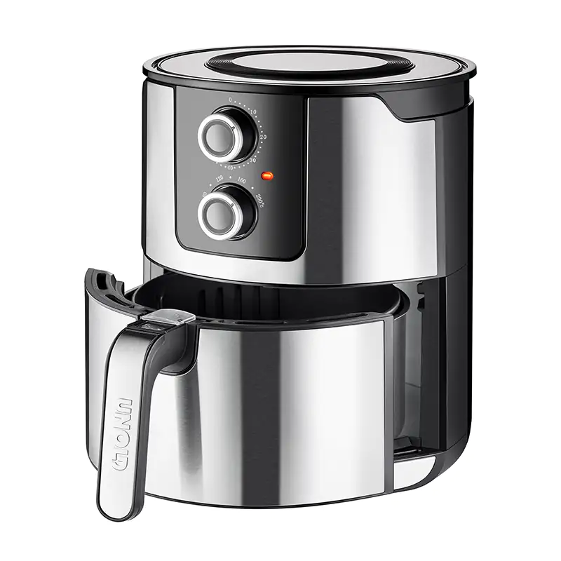 Unold Heißluftfritteuse XL 5 L 1400 W edelstahl 