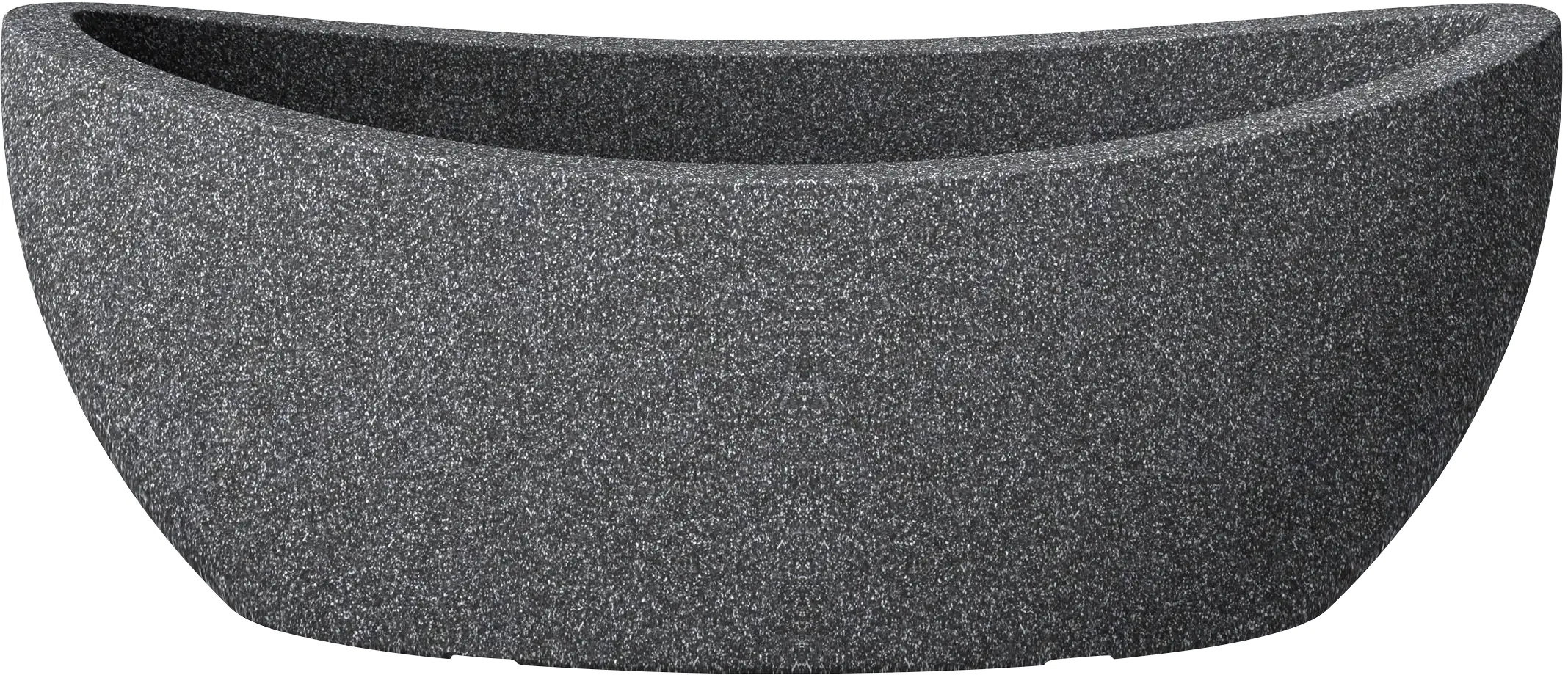 Scheurich Pflanzschale Wave Globe Serie 253 schwarz-granit Ø 58 cm