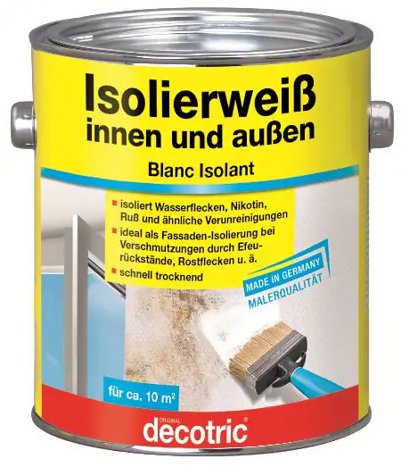Decotric Isolierweiß 2 L weiß