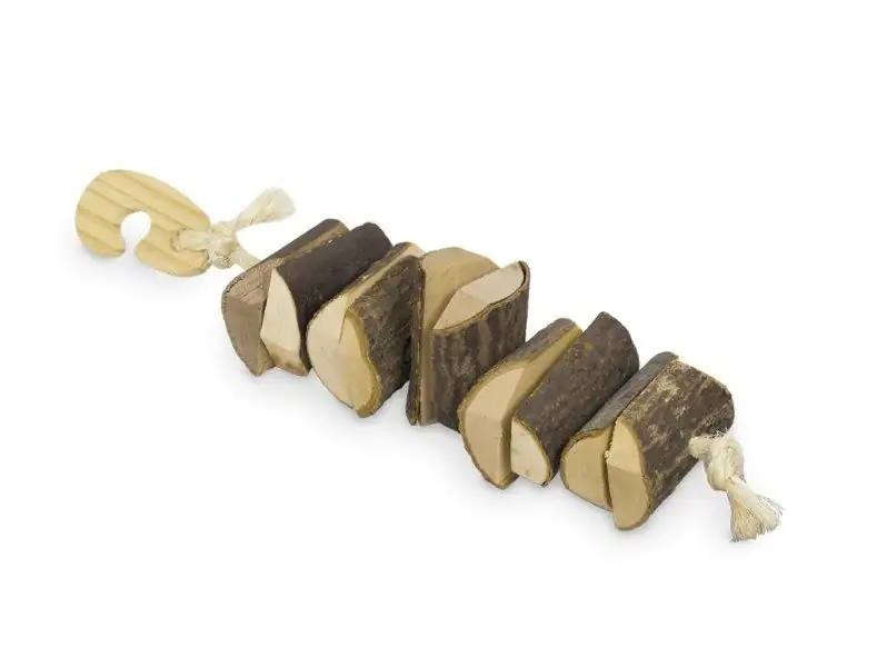 Nobby Knabber Holzkette Maße: 25 cm