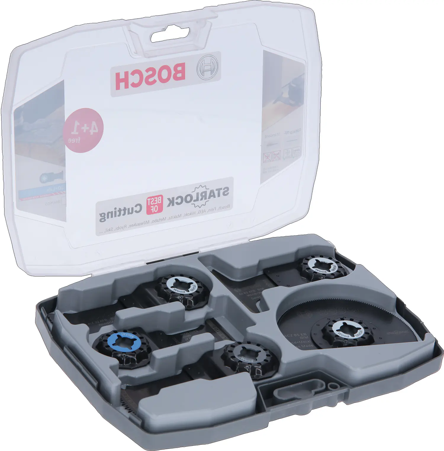 Bosch Sägeblätter Starlock Set Best of Cutting 5-teilig