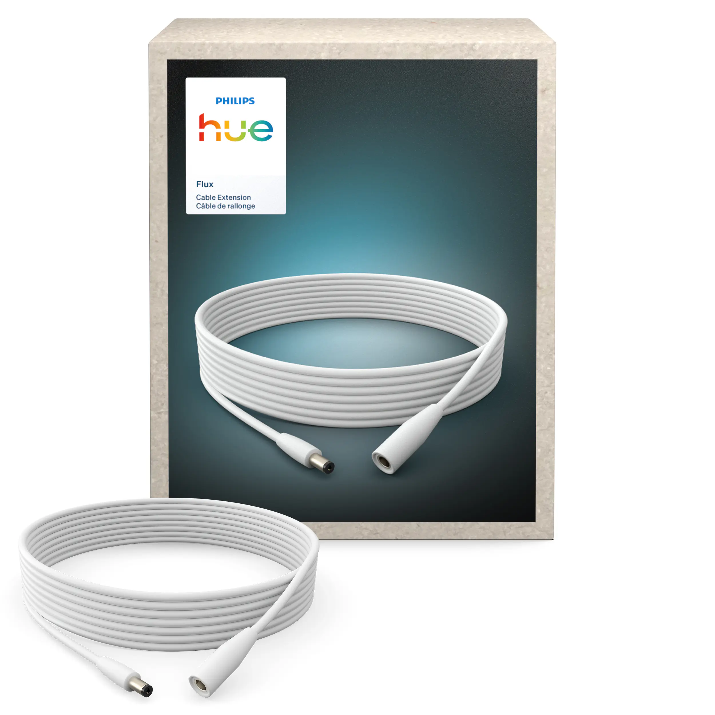 Philips Hue Verlängerungskabel Flux Gradient LED-Streifen 5 m weiß