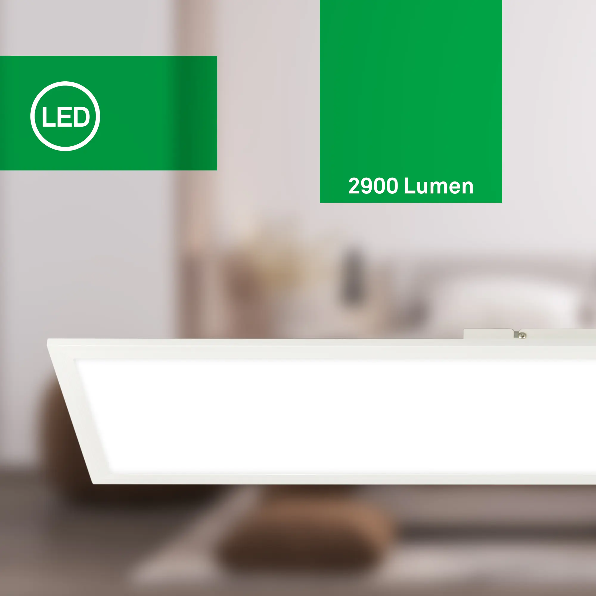 Briloner LED Panel Simple A 13,5W 100x25 cm weiß neutralweiß