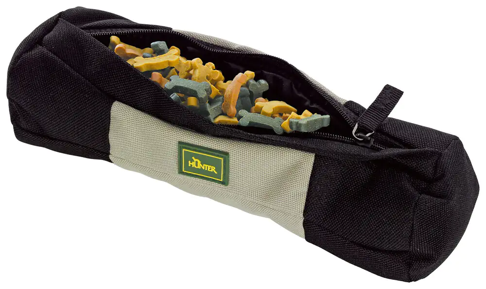 Hunter Hundespielzeug Trainer Snack Dummy 20 cm beige/schwarz