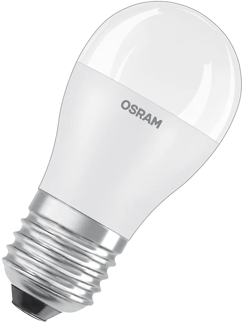 Bellalux LED Leuchtmittel Classic P40 27 5W warmweiß, weiß matt