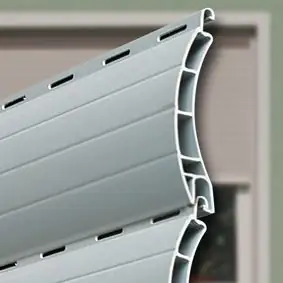 Schellenberg Rollladenprofil für System Maxi 100 x 5,2 cm grau