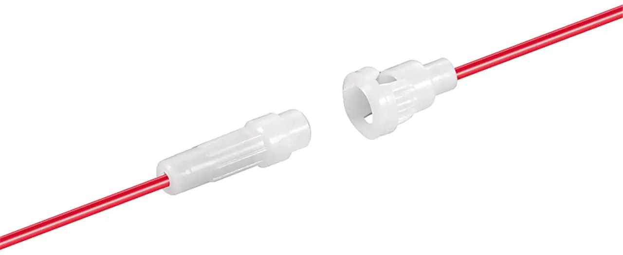 Sicherungshalter 5 x 20 mm Feinsicherung, max. 6 A, lose Kabelenden