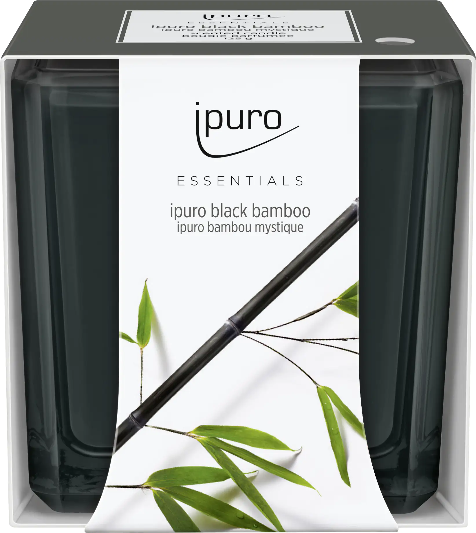 ipuro Duftkerze Essentials Black Bamboo 125 g
