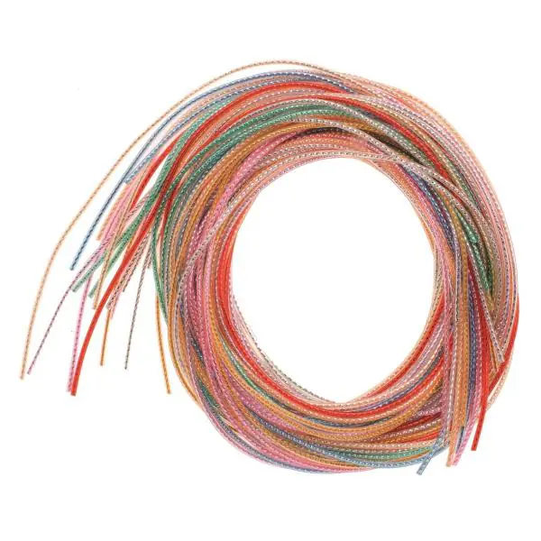 Glorex Colour Strips metallic 100 cm, 20 Stück