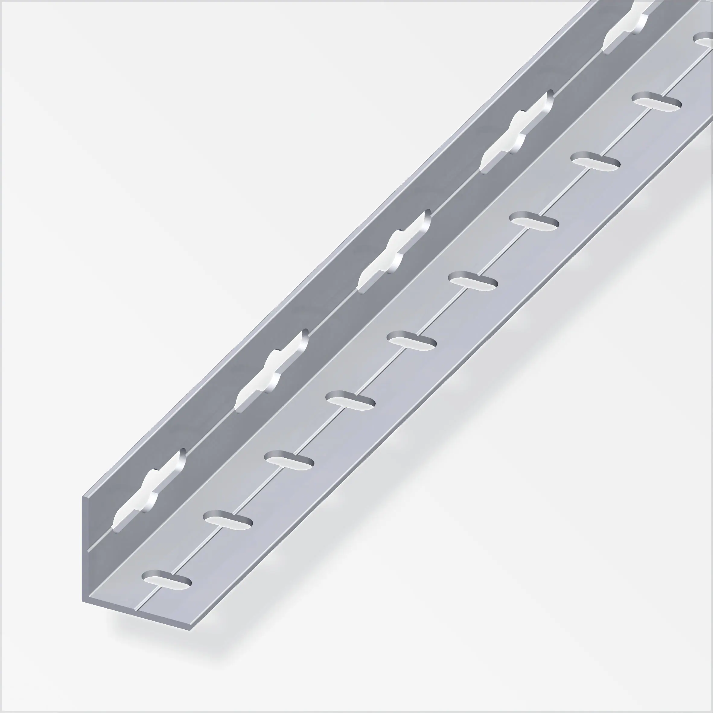 alfer Winkel 1 m, 23.5 x 1.5 mm Aluminium roh blank