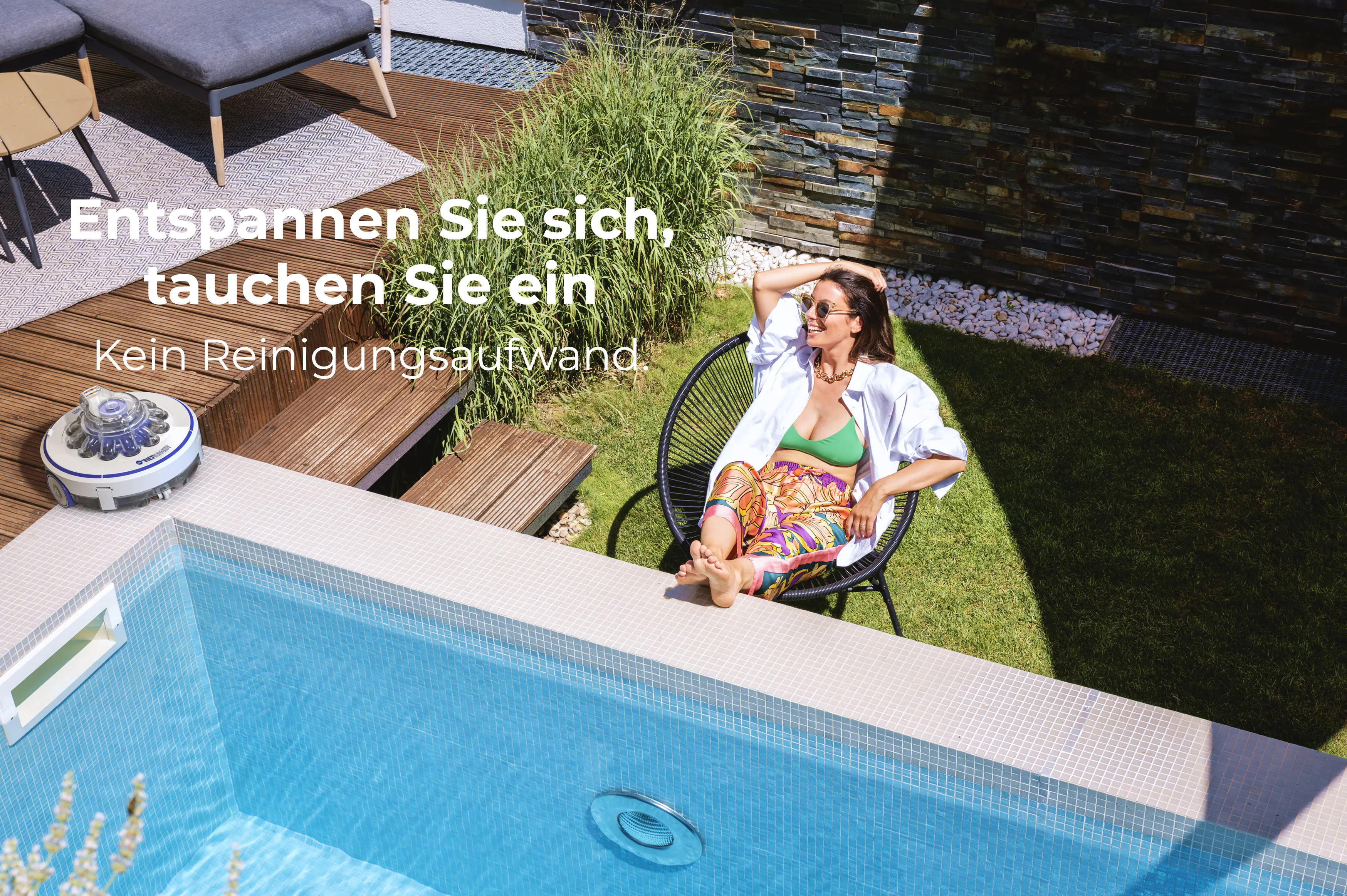 Gre Poolreiniger Wet Runner für Pools bis zu 7 x 5 m