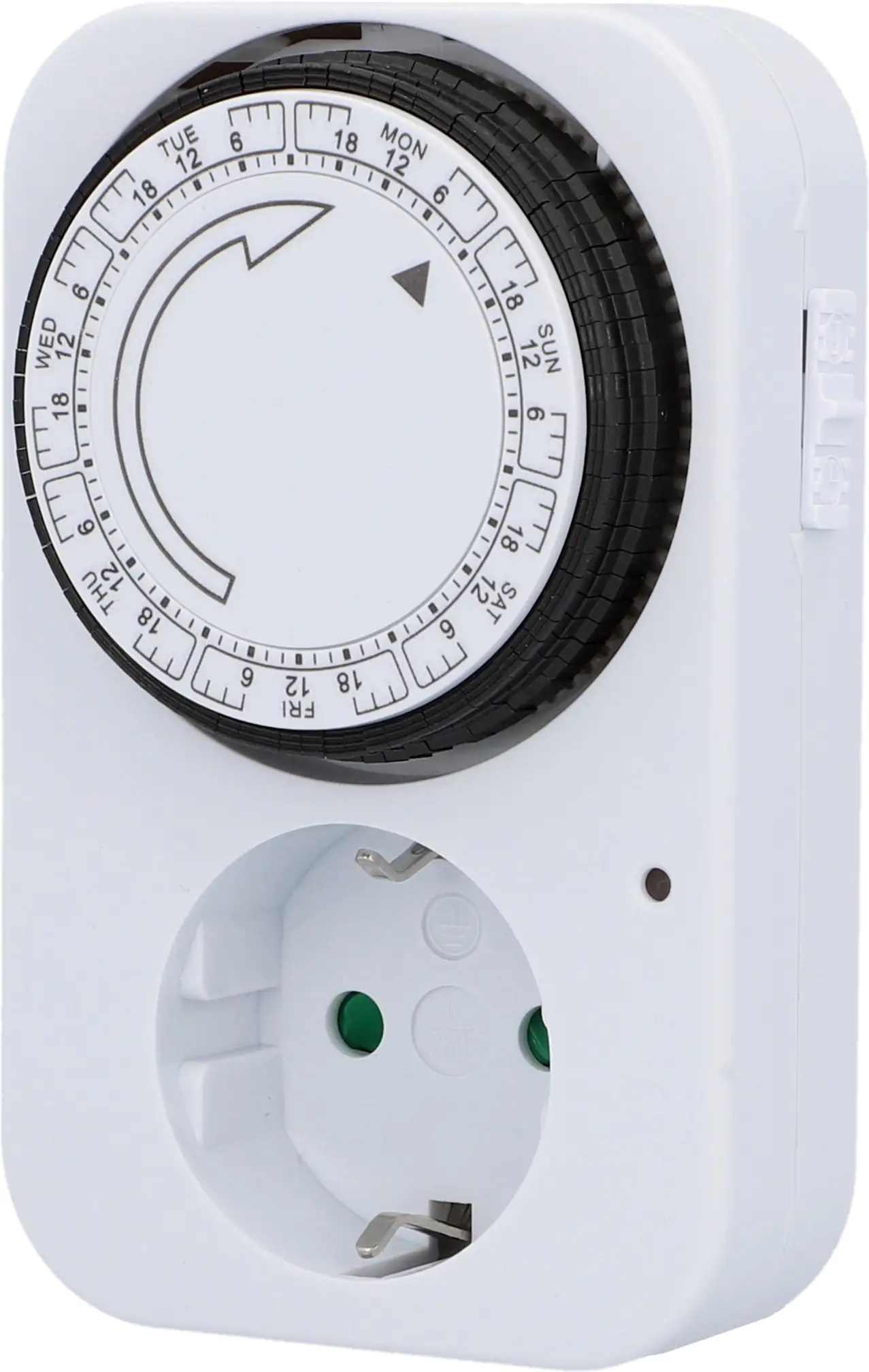 Wochenzeitschaltuhr analog weiß max. 3.500 W