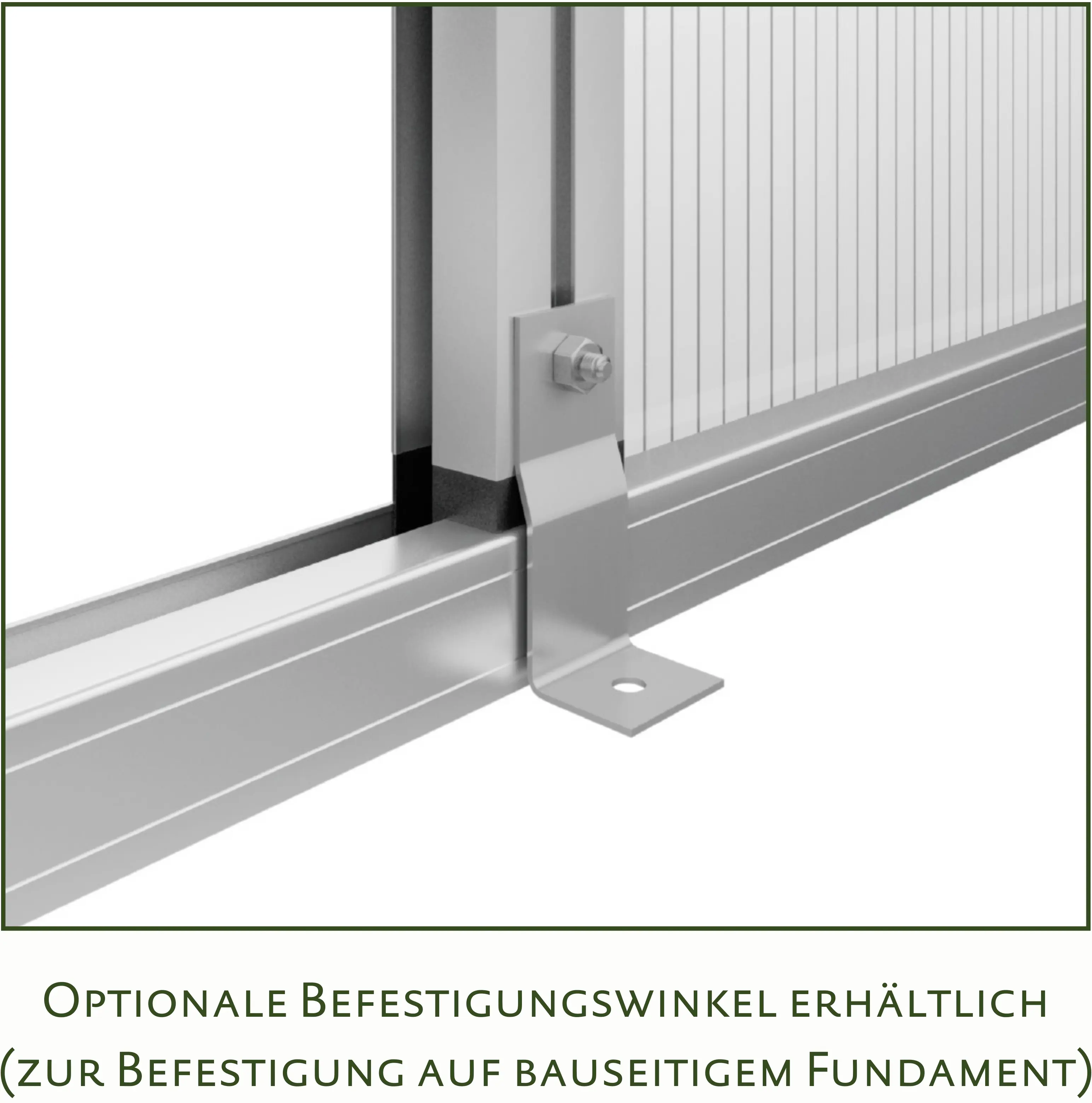 KGT Gewächshaus Rhodo IV 2,27 x 3 m, pressblank