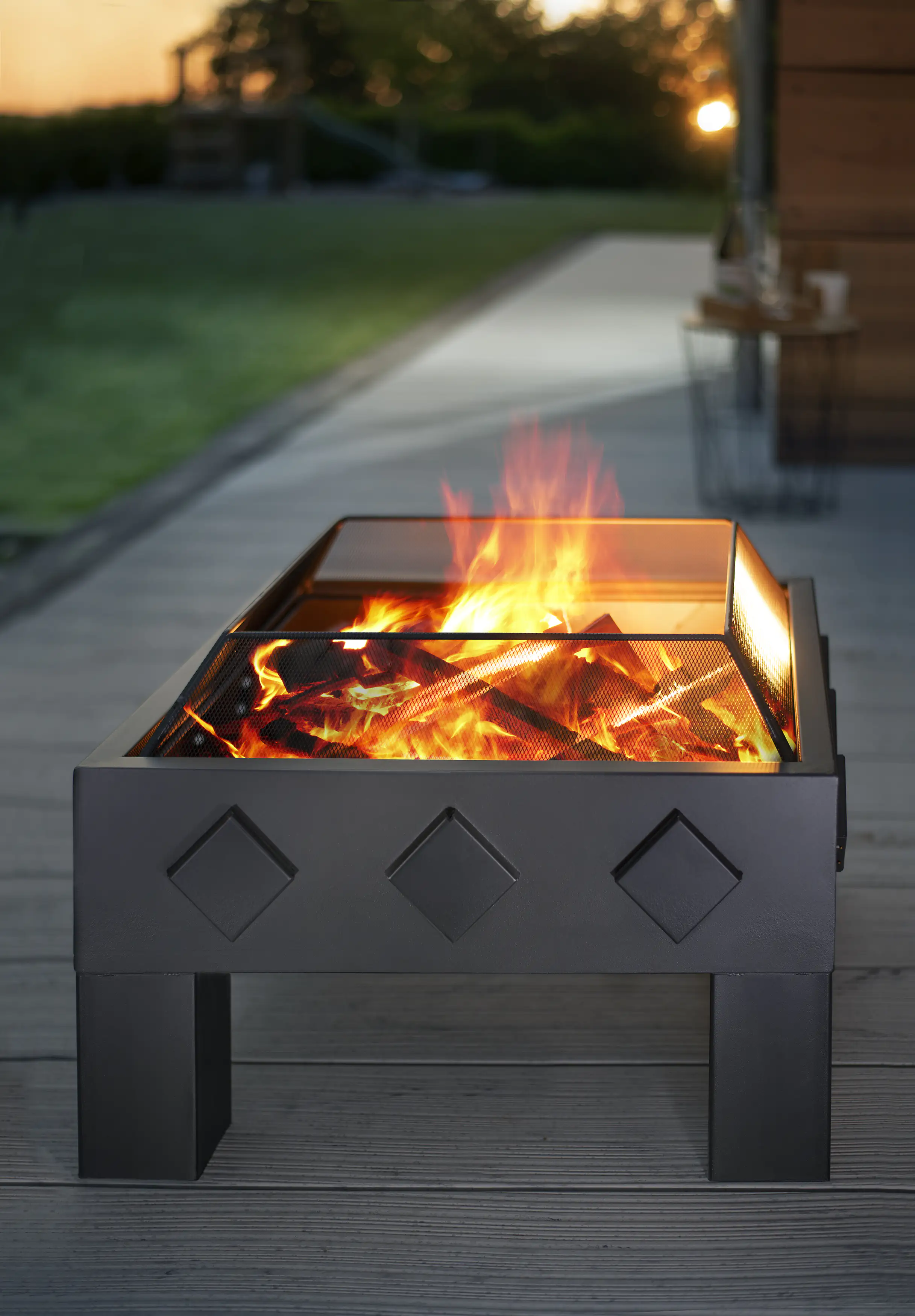 Buschbeck Feuerschale Kubus 61 x 61 x 43 cm